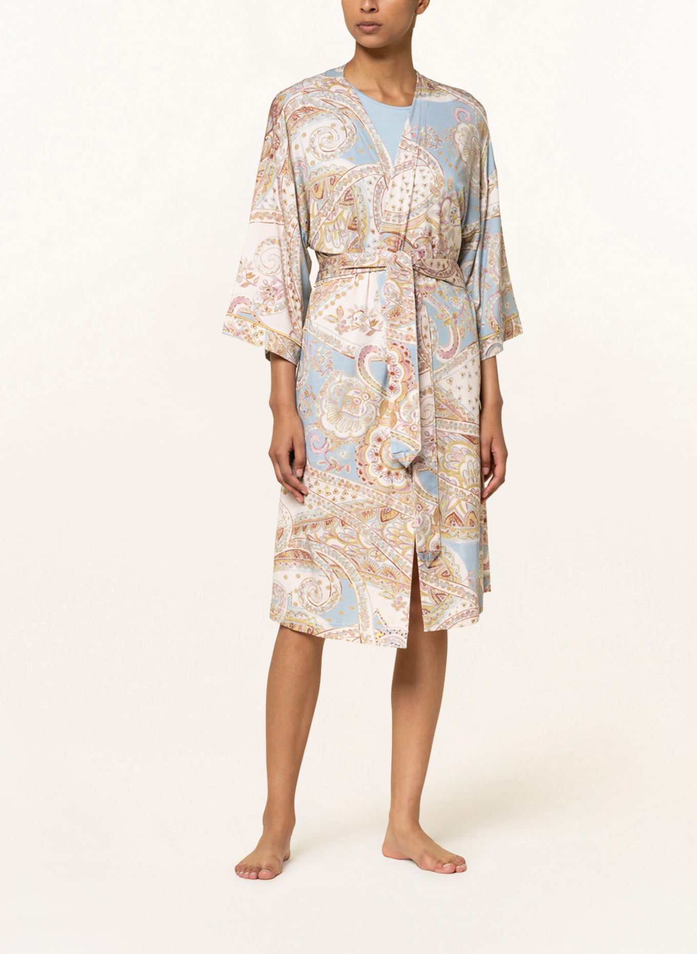 mey Kimono damskie z kolekcji BENTE: JASNONIEBIESKI / CIELISTY / BRUDNY RÓŻ