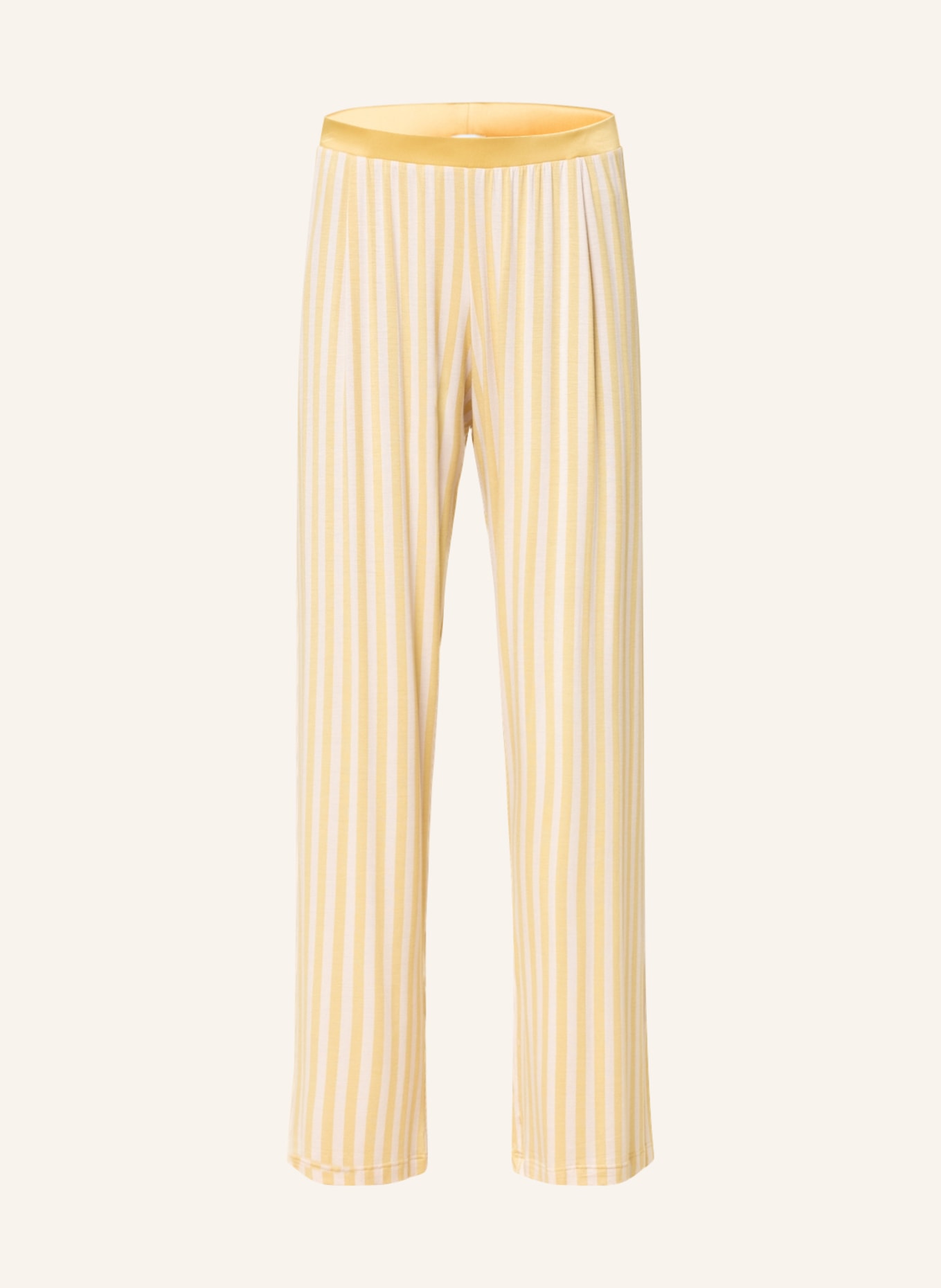 mey Pajama pants series LUNA, Color: YELLOW/ LIGHT PINK (Image 1)