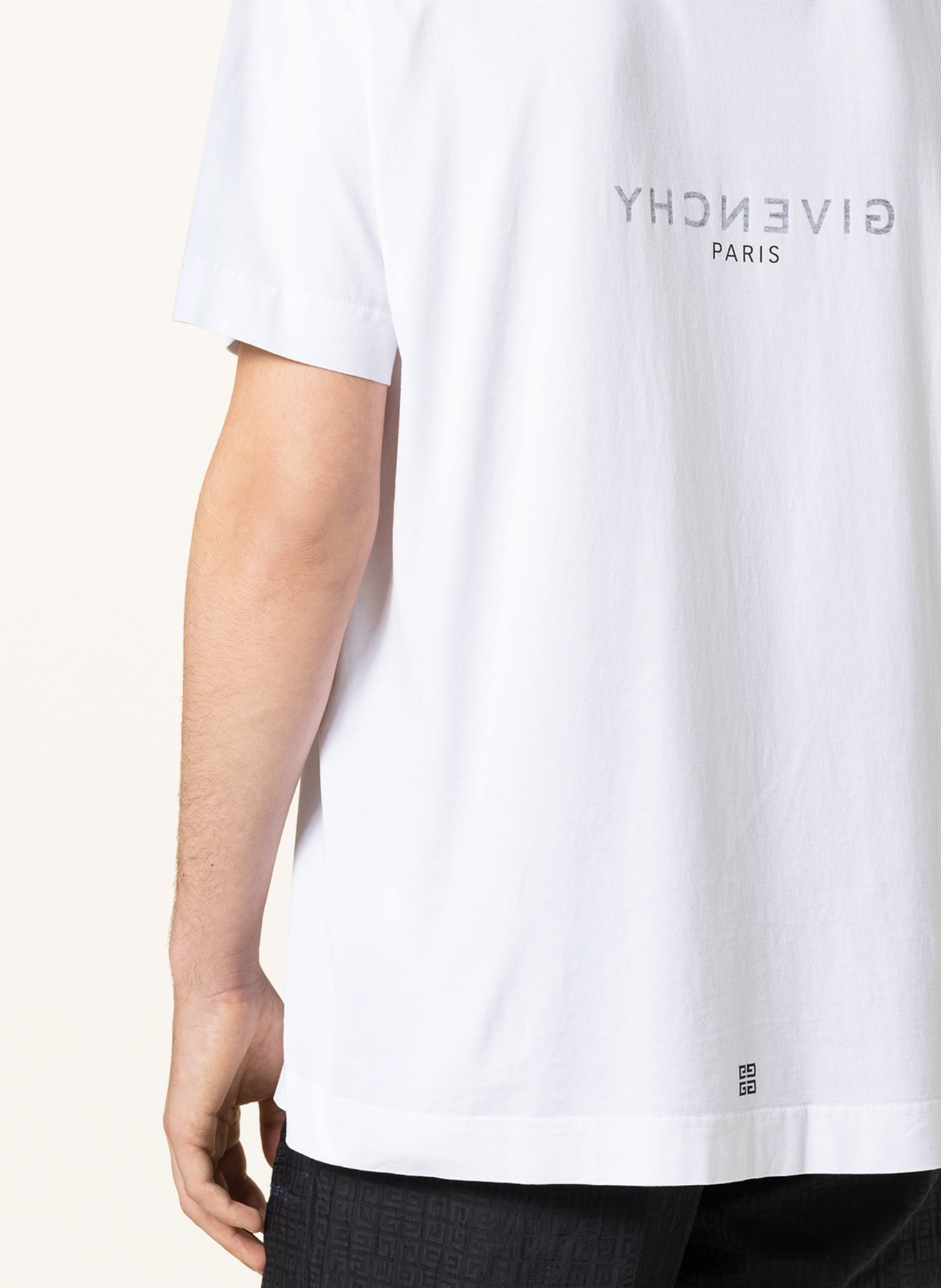 GIVENCHY Oversized shirt, Color: WHITE (Image 4)