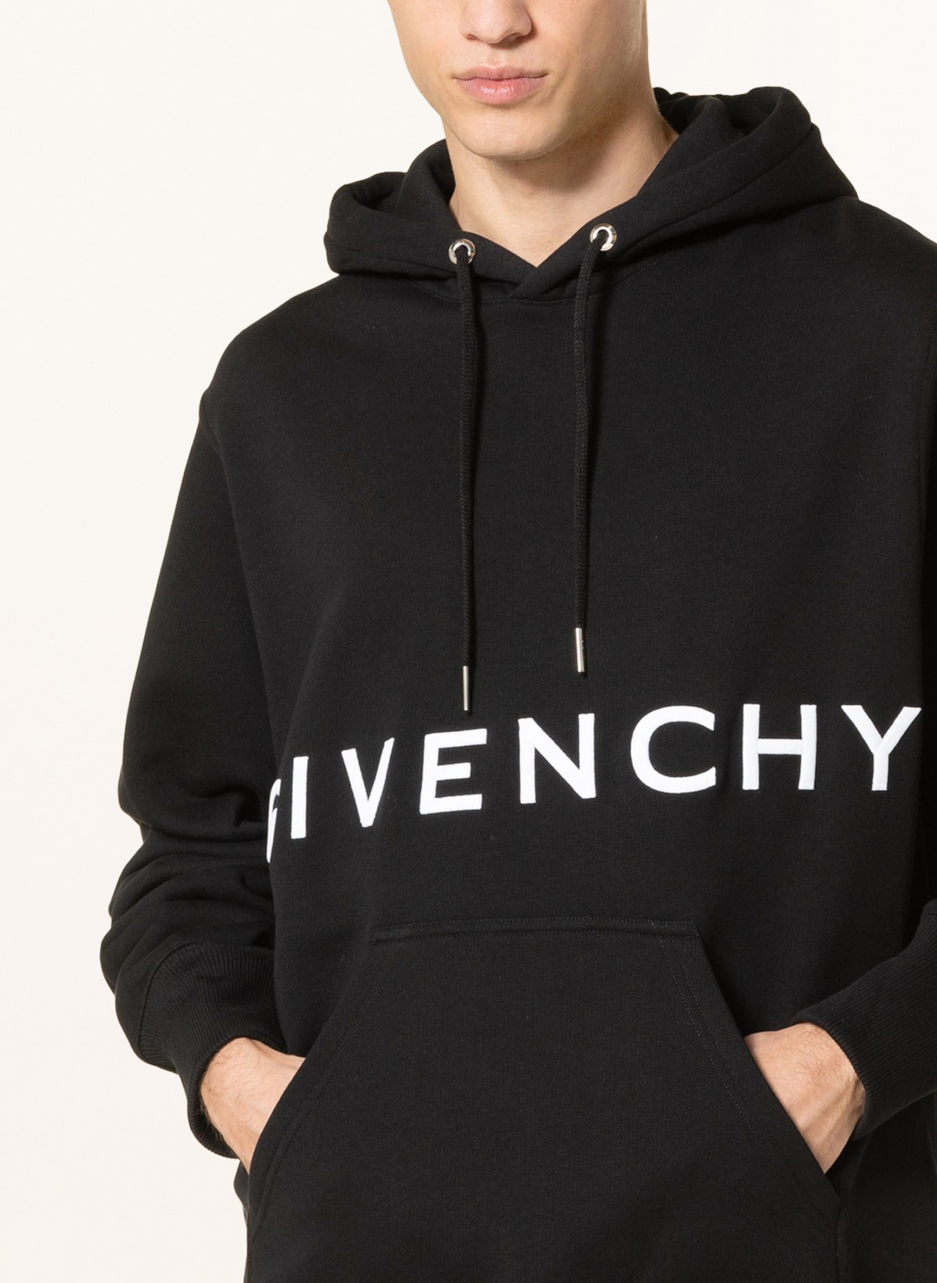 GIVENCHY Oversized hoodie, Color: BLACK (Image 6)