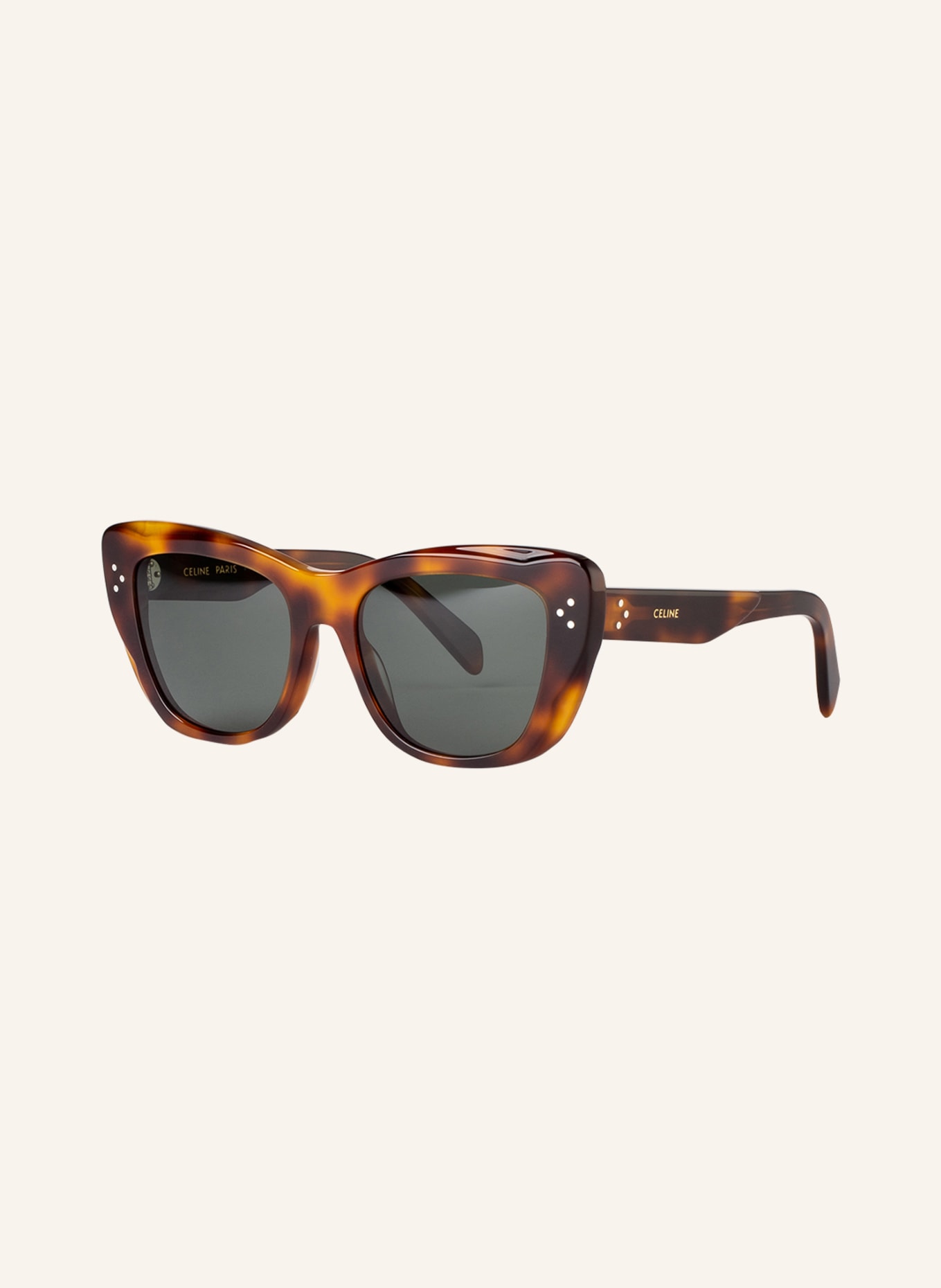 CELINE Sunglasses CL000337, Color: 4402L1 - HAVANA/ DARK GRAY (Image 1)