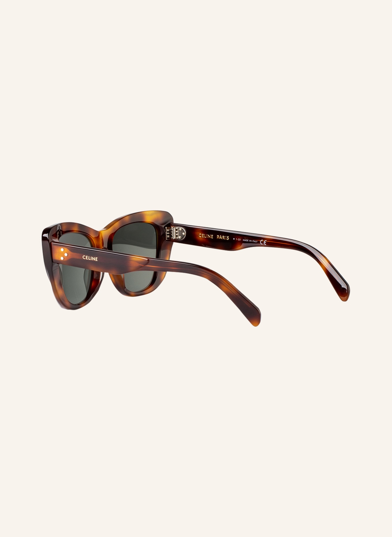 CELINE Sunglasses CL000337, Color: 4402L1 - HAVANA/ DARK GRAY (Image 3)