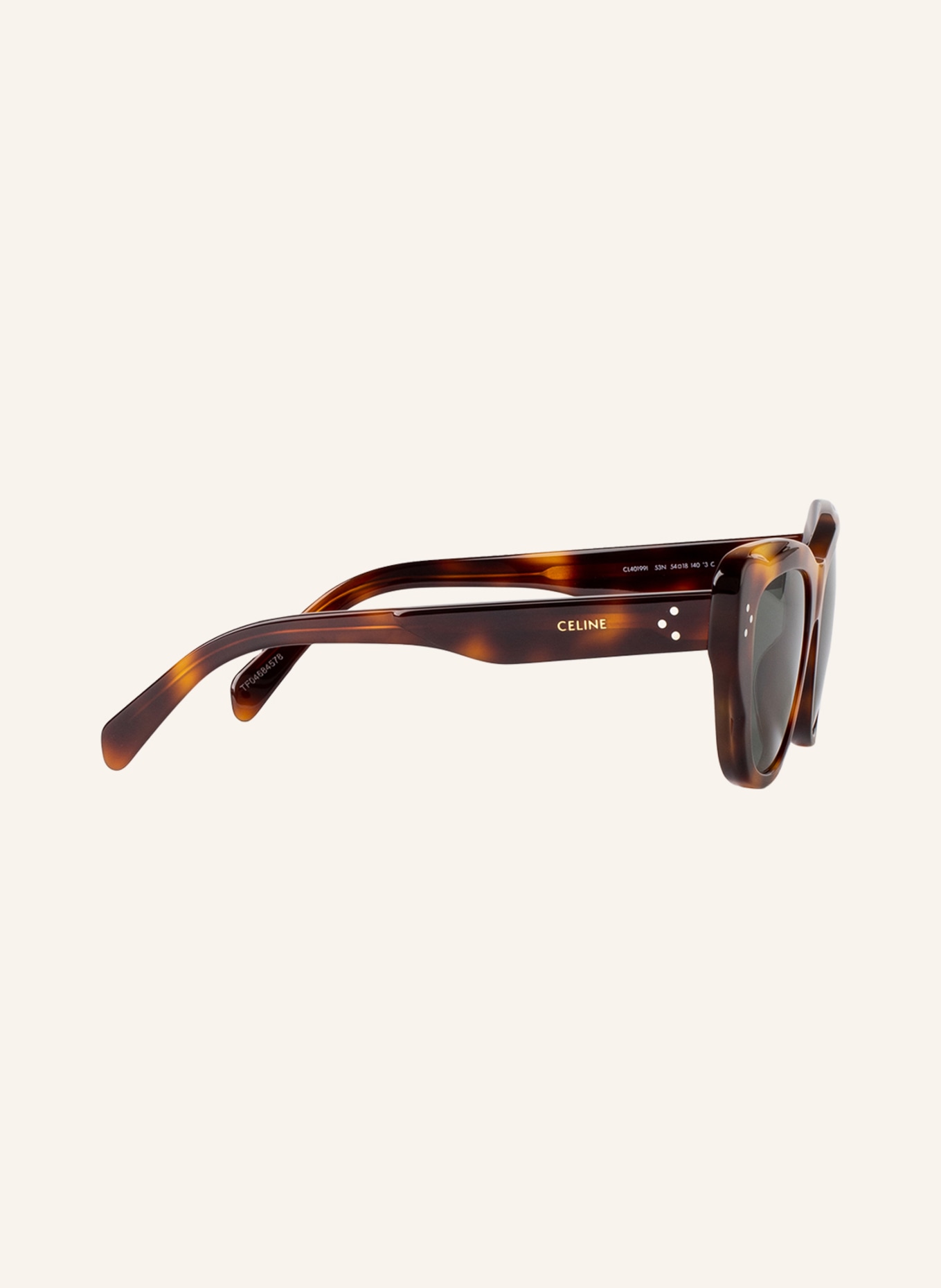 CELINE Sunglasses CL000337, Color: 4402L1 - HAVANA/ DARK GRAY (Image 4)