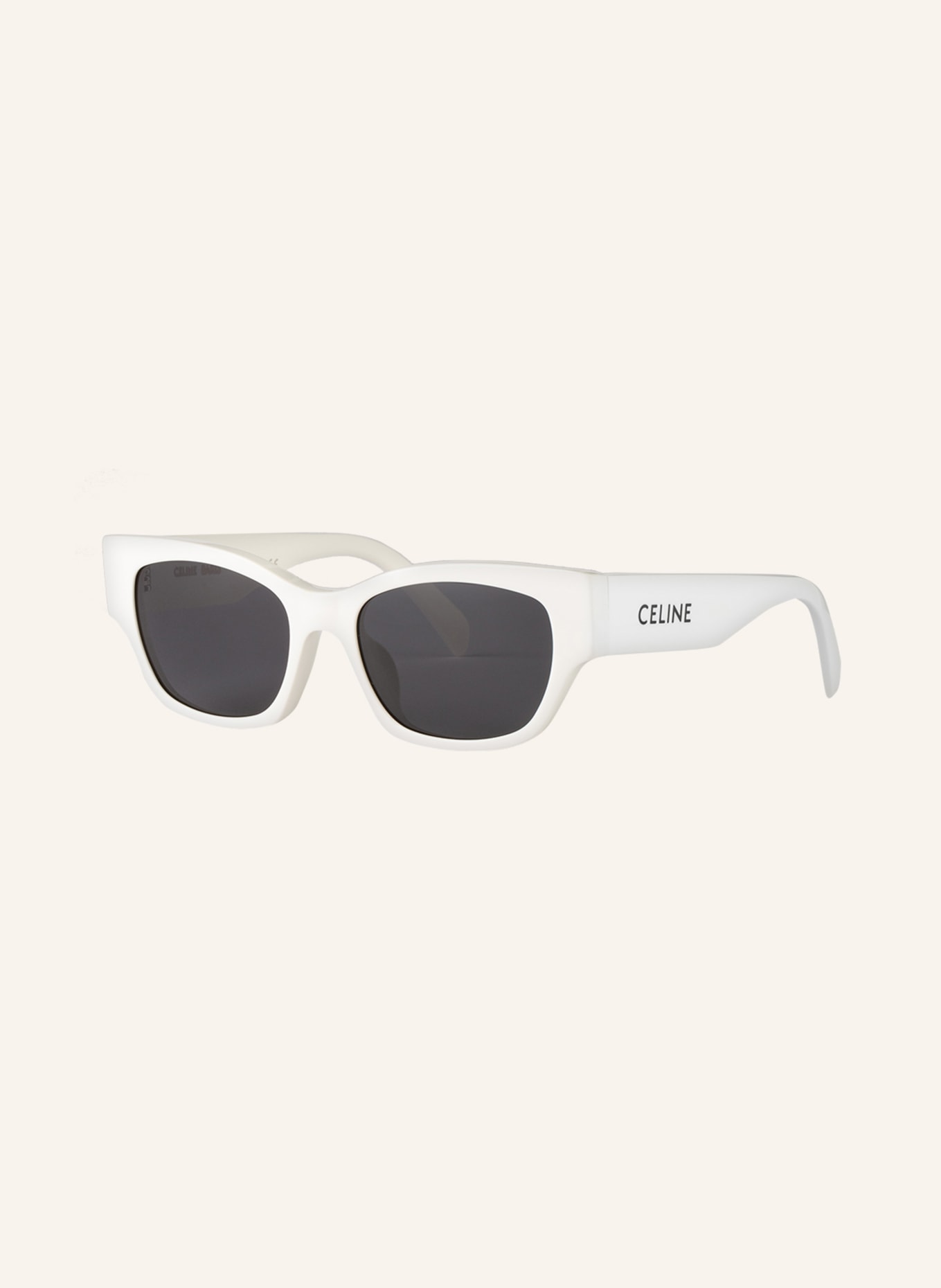 CELINE Sunglasses CL000334, Color: 3100J1 - WHITE/ DARK GRAY (Image 1)