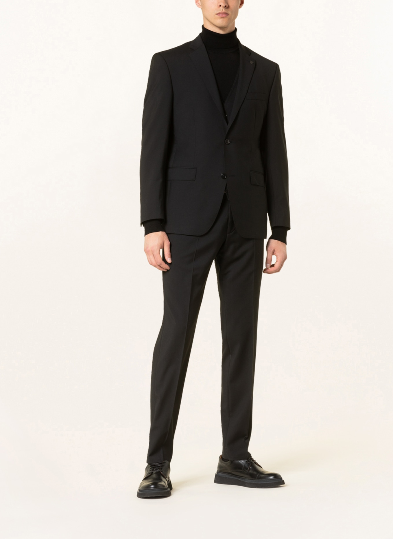 Roy Robson Suit jacket regular fit , Color: A001 BLACK (Image 2)
