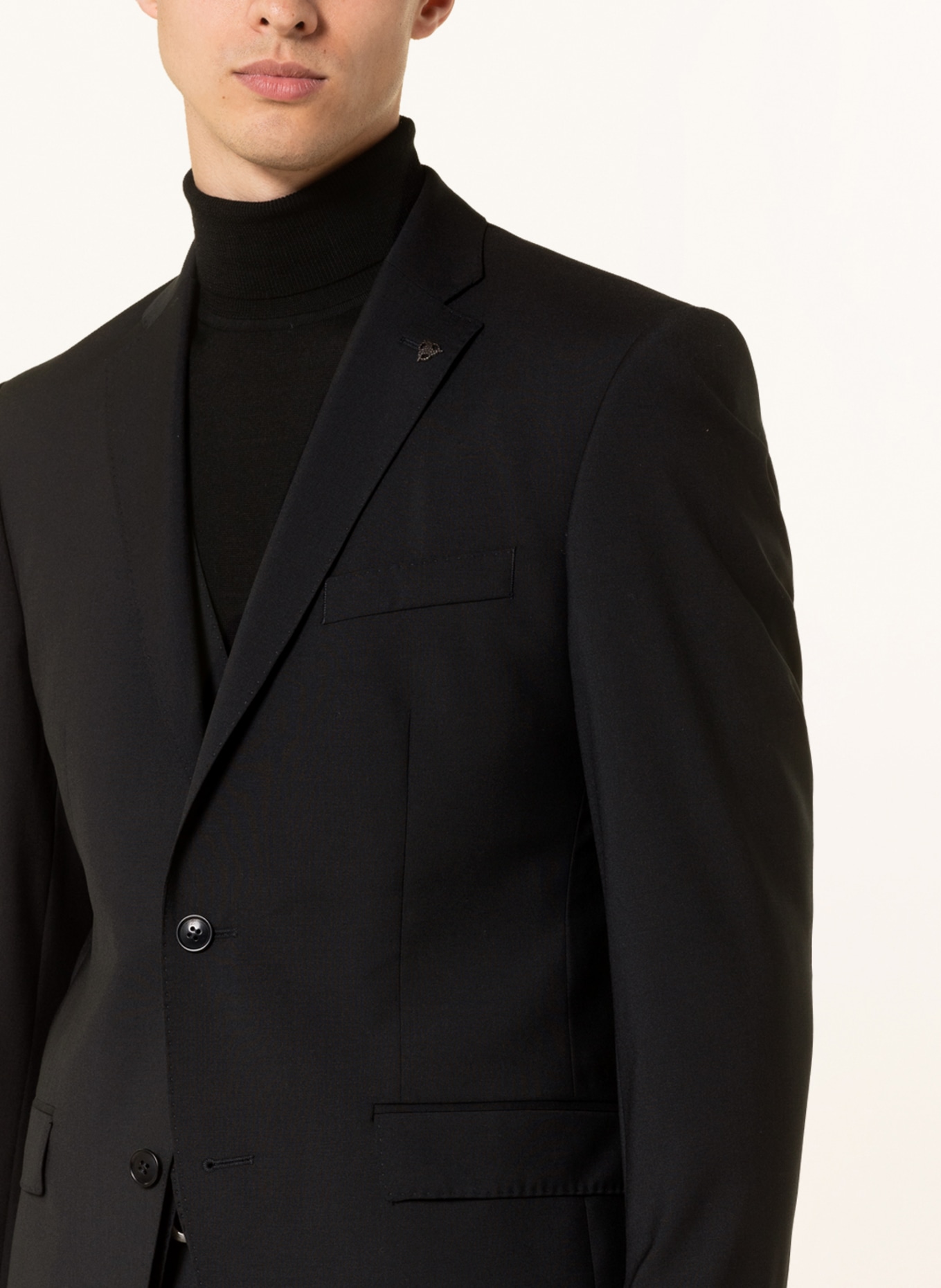 Roy Robson Suit jacket regular fit , Color: A001 BLACK (Image 5)