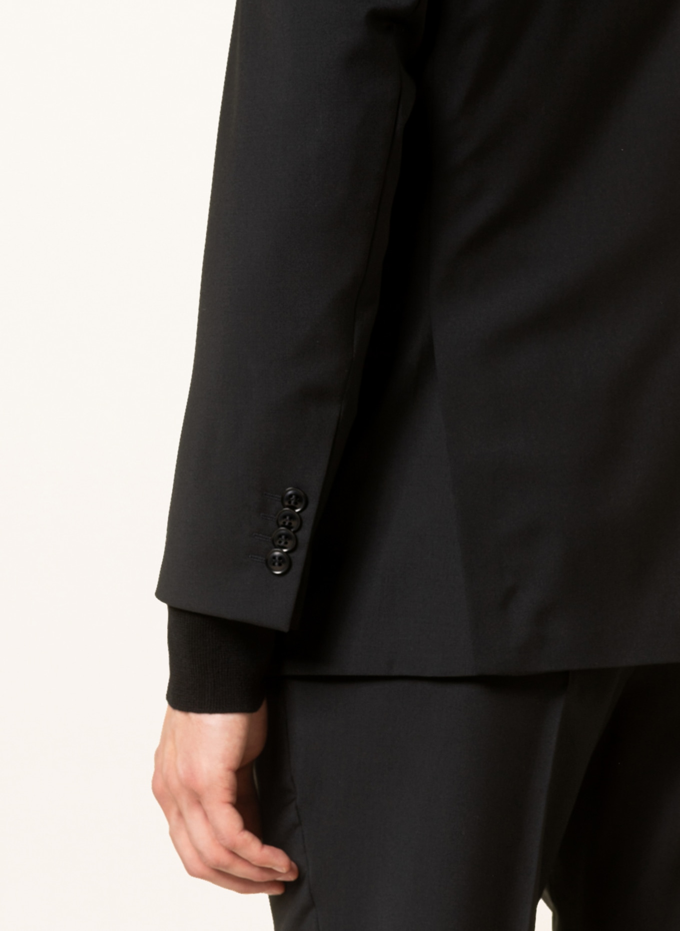 Roy Robson Suit jacket regular fit , Color: A001 BLACK (Image 6)
