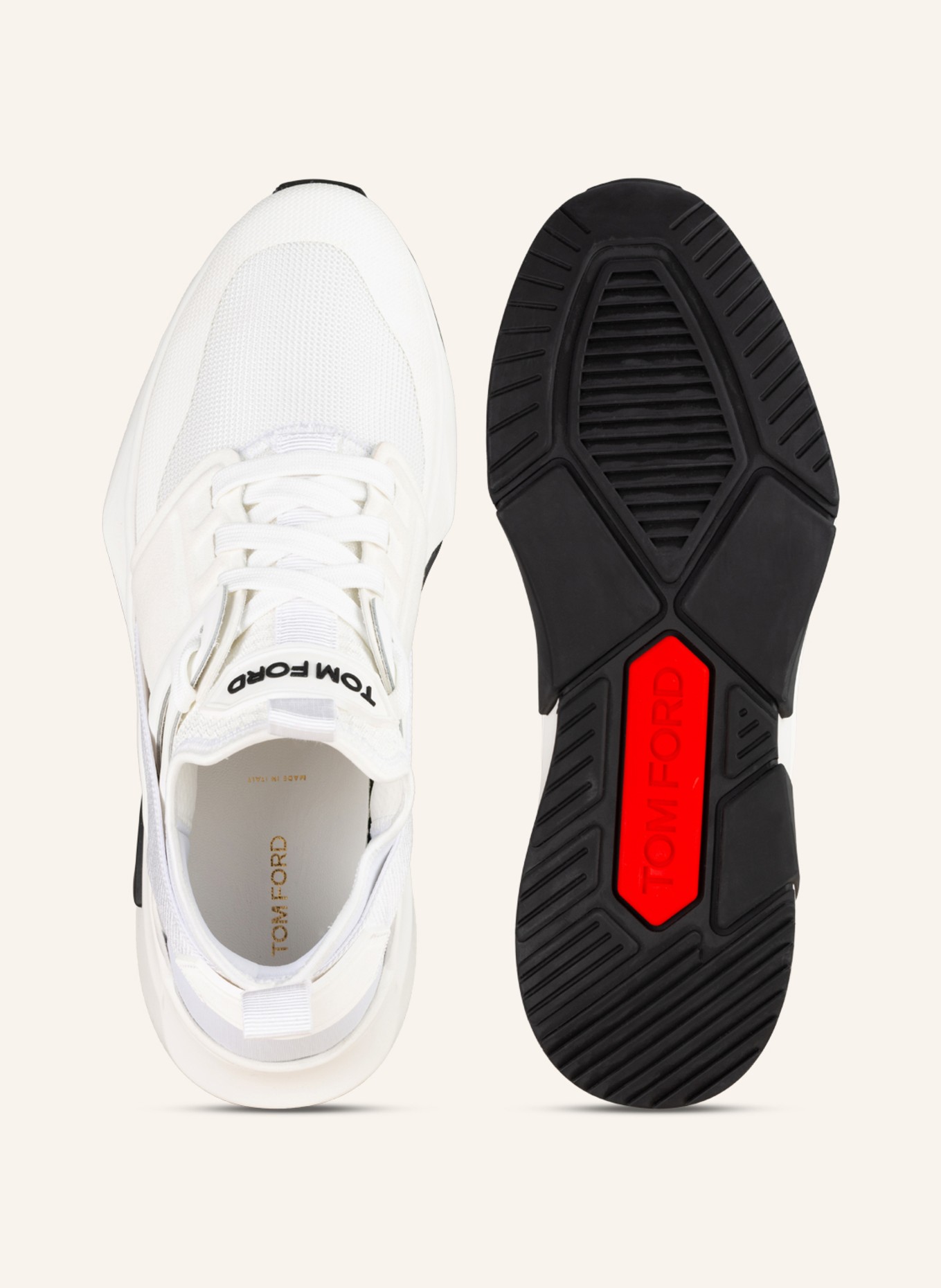 TOM FORD Sneakers JAGO, Color: WHITE (Image 5)
