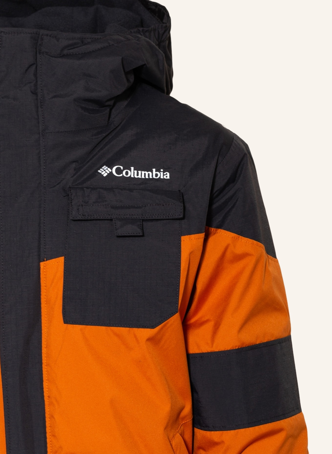 Columbia Lyžařská bunda MIGHTY MOGUL™ II, Barva: ČERNÁ/ HNĚDÁ (Obrázek 3)