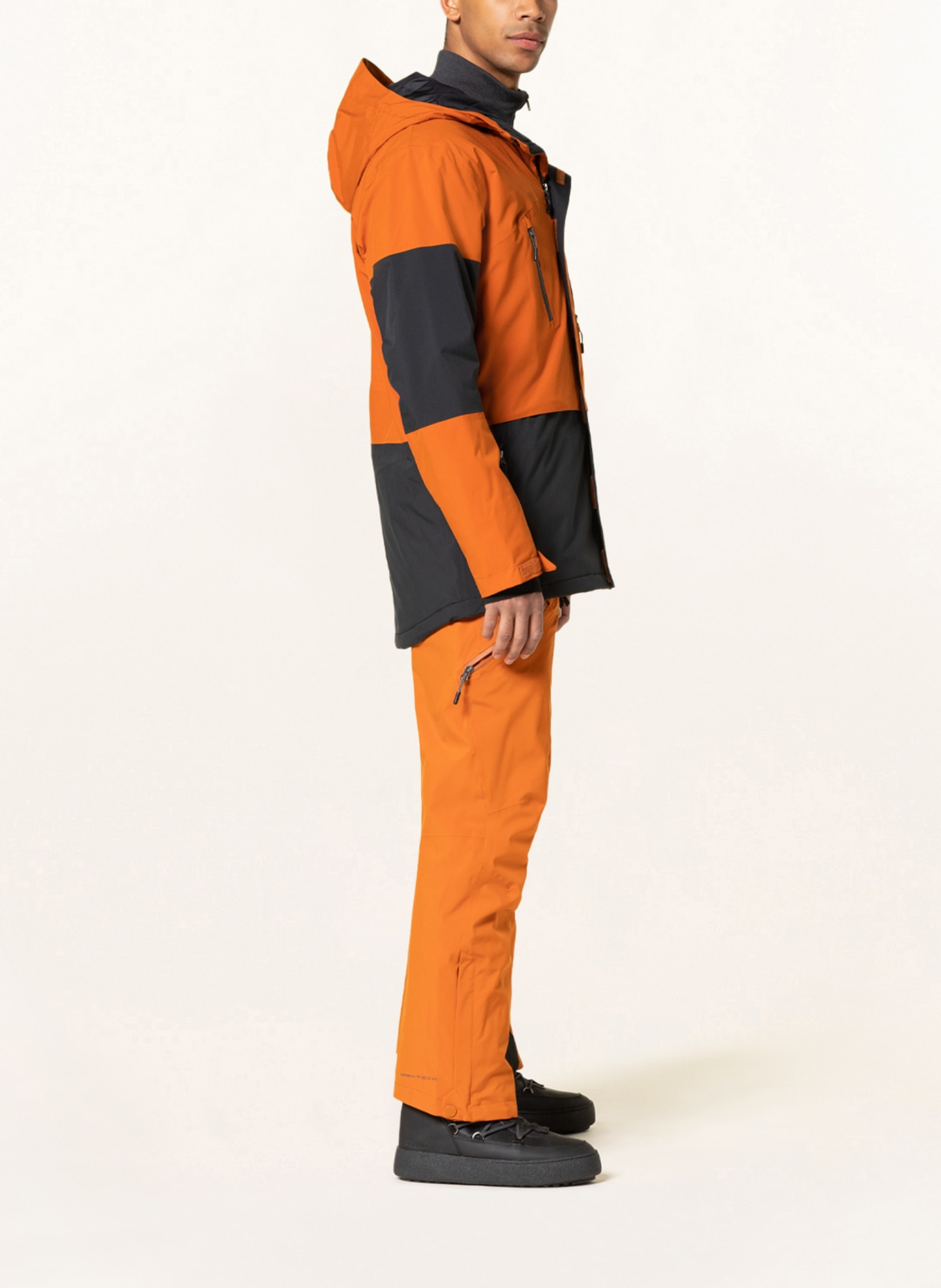 Columbia Ski jacket AERIAL ASCENDER™, Color: BLACK/ DARK ORANGE (Image 4)