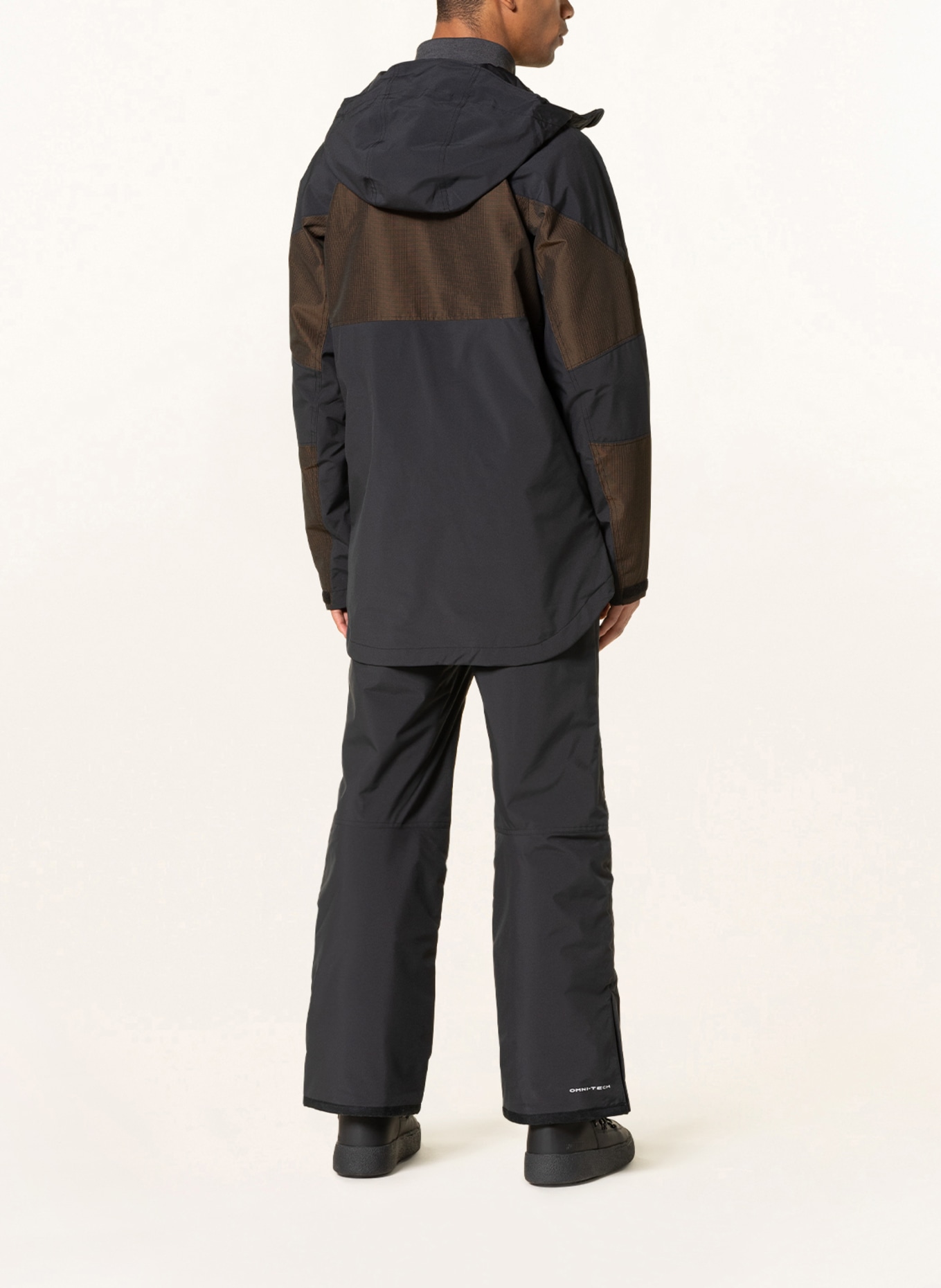 Columbia Ski jacket POWDER CANYON, Color: BLACK/ ORANGE (Image 3)