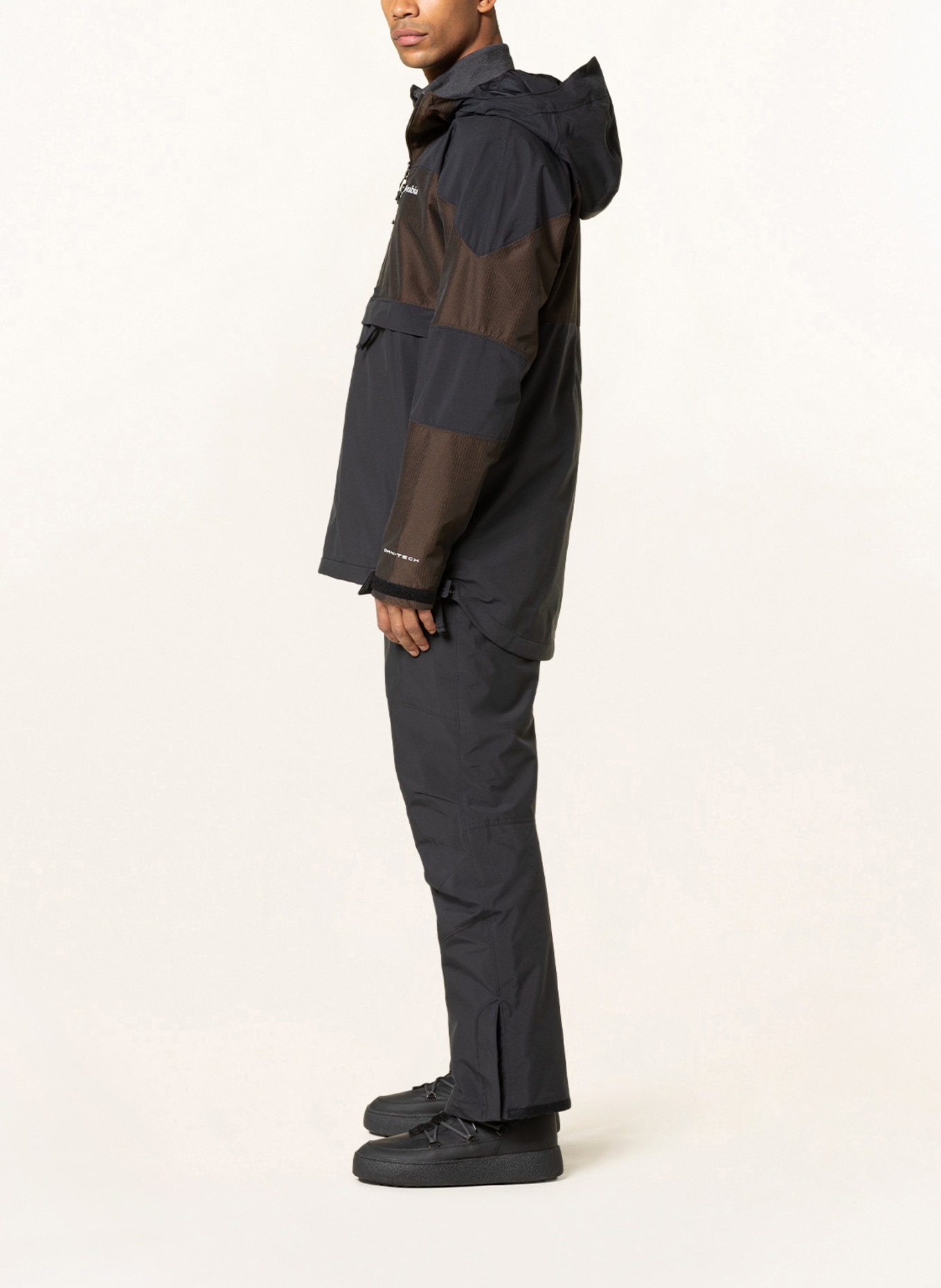 Columbia Ski jacket POWDER CANYON, Color: BLACK/ ORANGE (Image 4)
