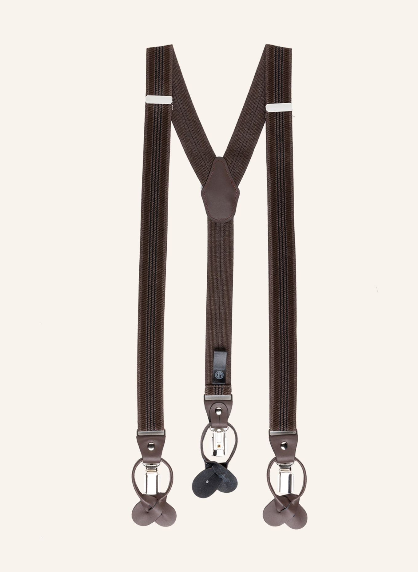 PAUL Suspenders, Color: BROWN (Image 2)