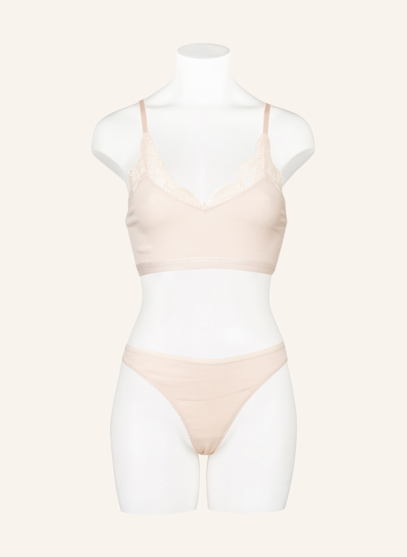 mey Slip ORGANIC COTTON: NUDE