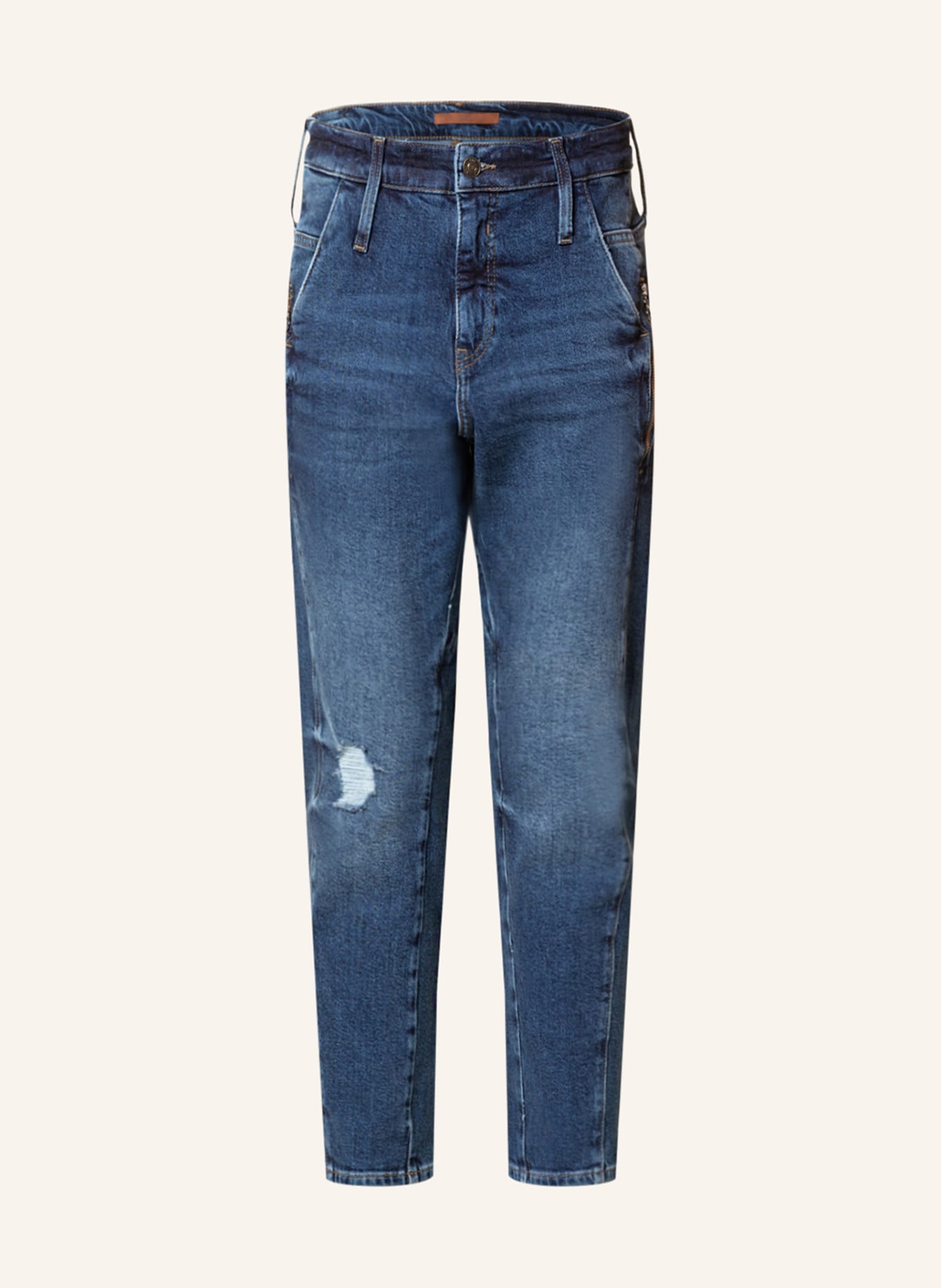MAC Boyfriend Jeans , Farbe: D803 blue destroyed fashion (Bild 1)