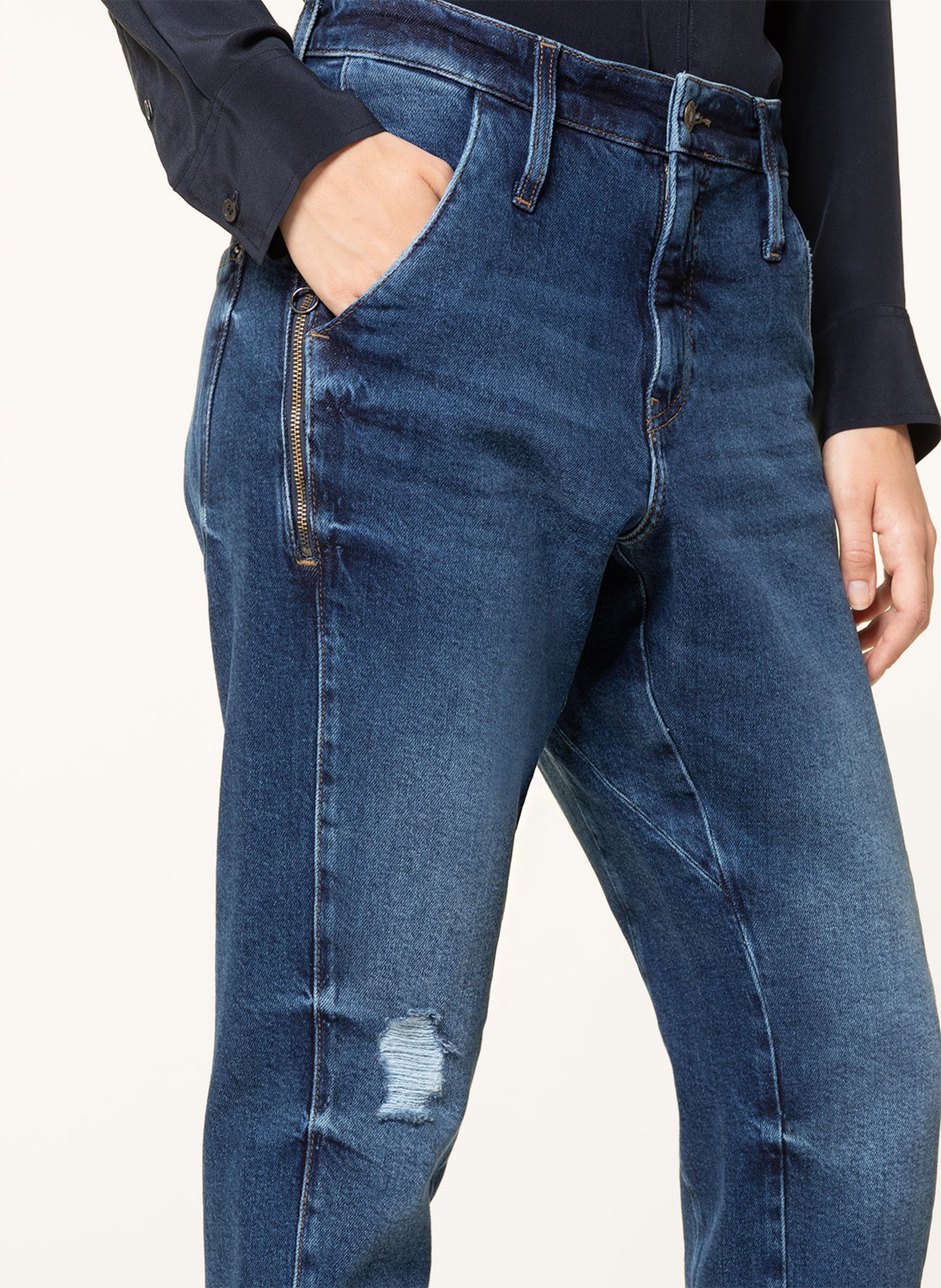 MAC Boyfriend jeans , Color: D803 blue destroyed fashion (Image 5)