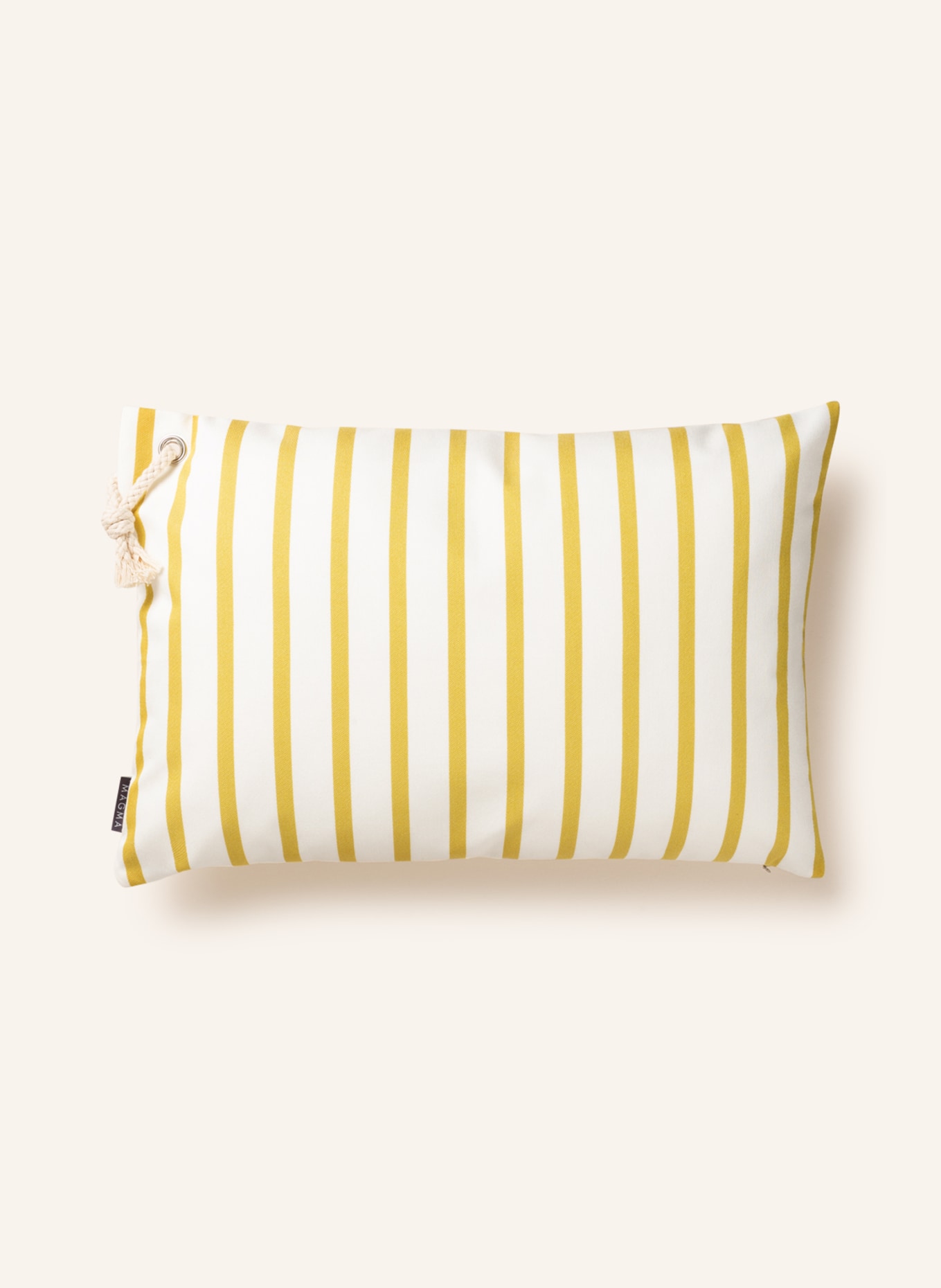 MAGMA Decorative cushion cover MALTA, Color: CREAM/ DARK YELLOW (Image 1)