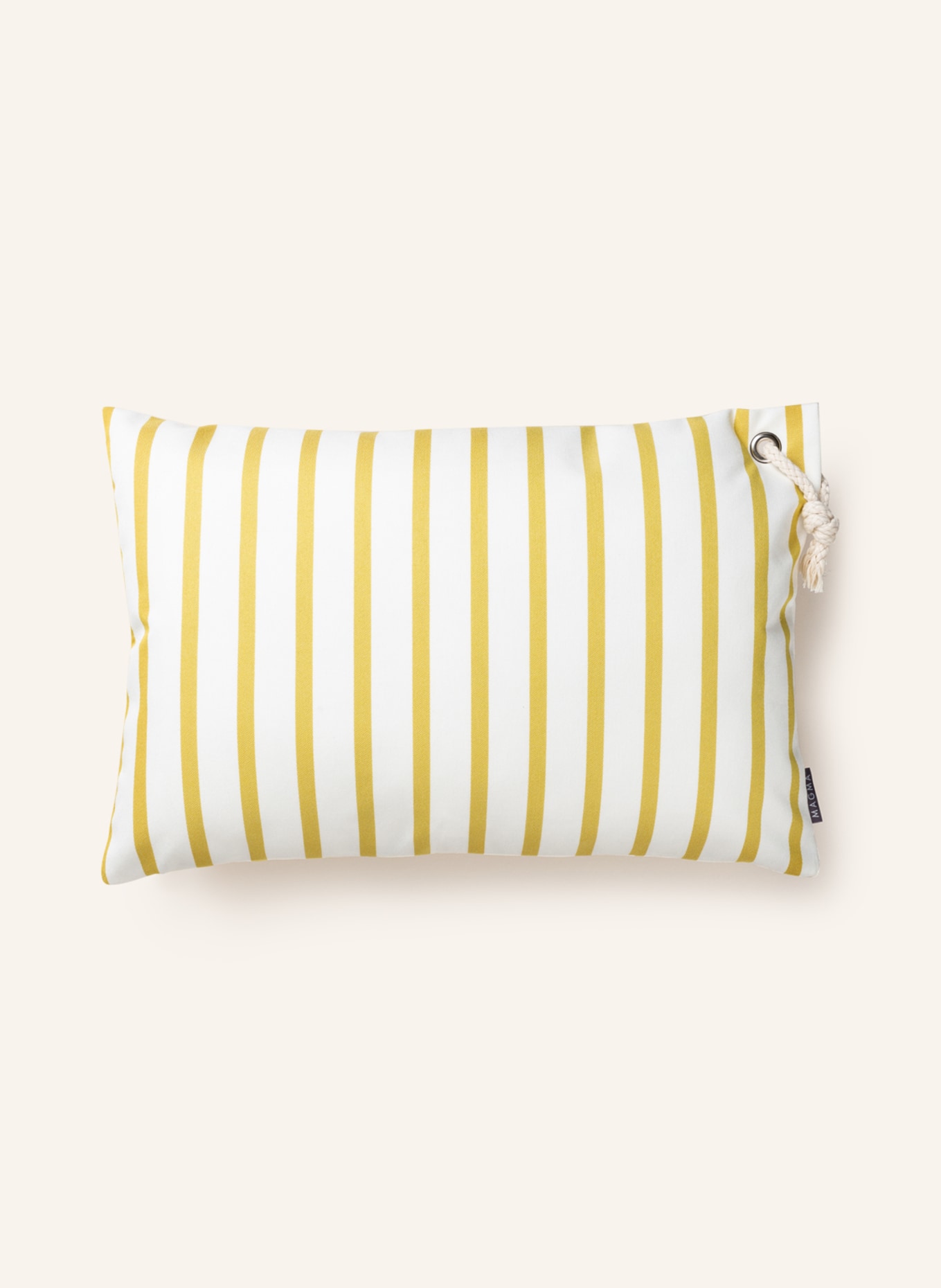 MAGMA Decorative cushion cover MALTA, Color: CREAM/ DARK YELLOW (Image 2)