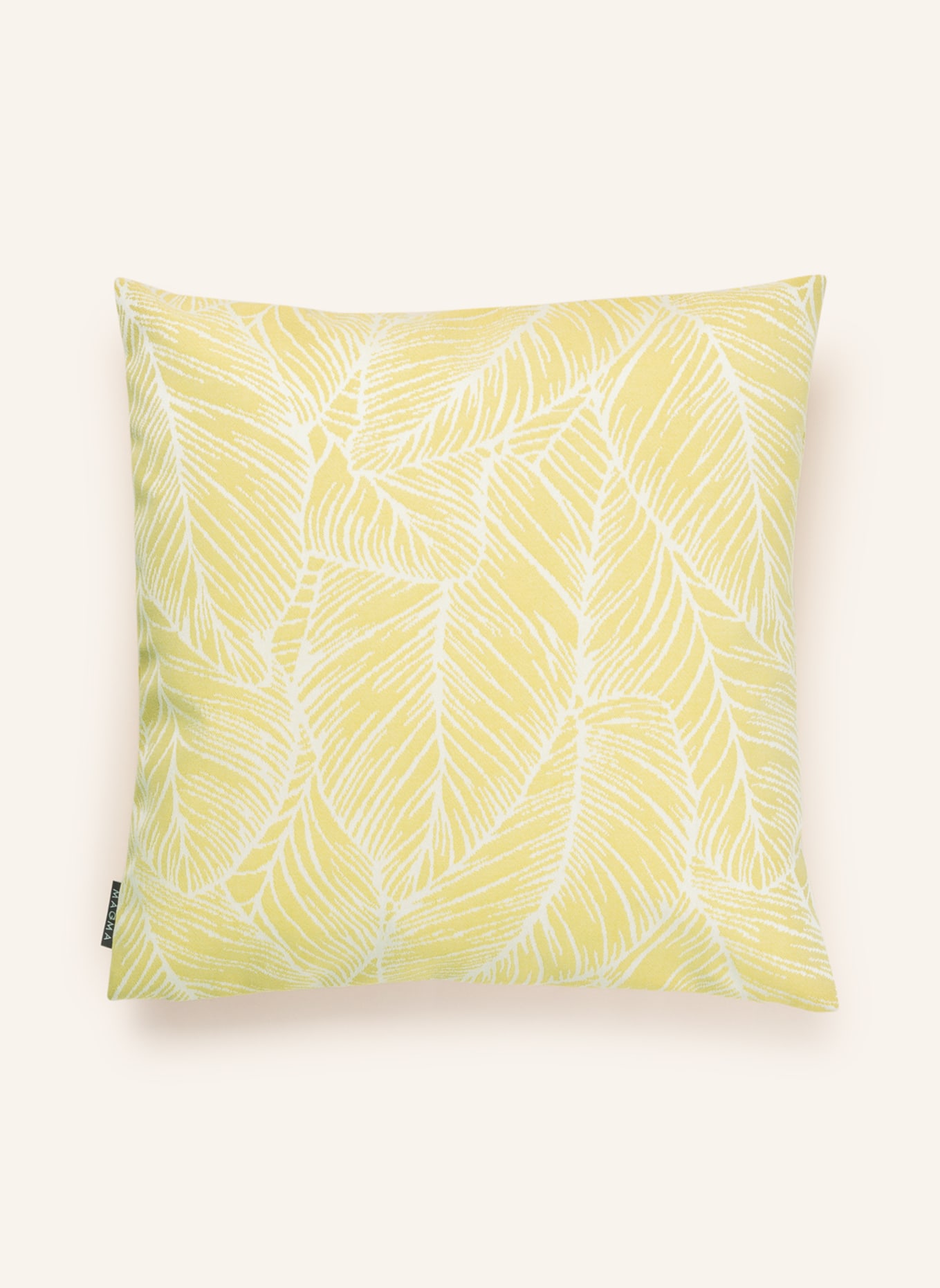MAGMA Decorative cushion cover MADEIRA, Color: DARK YELLOW (Image 1)