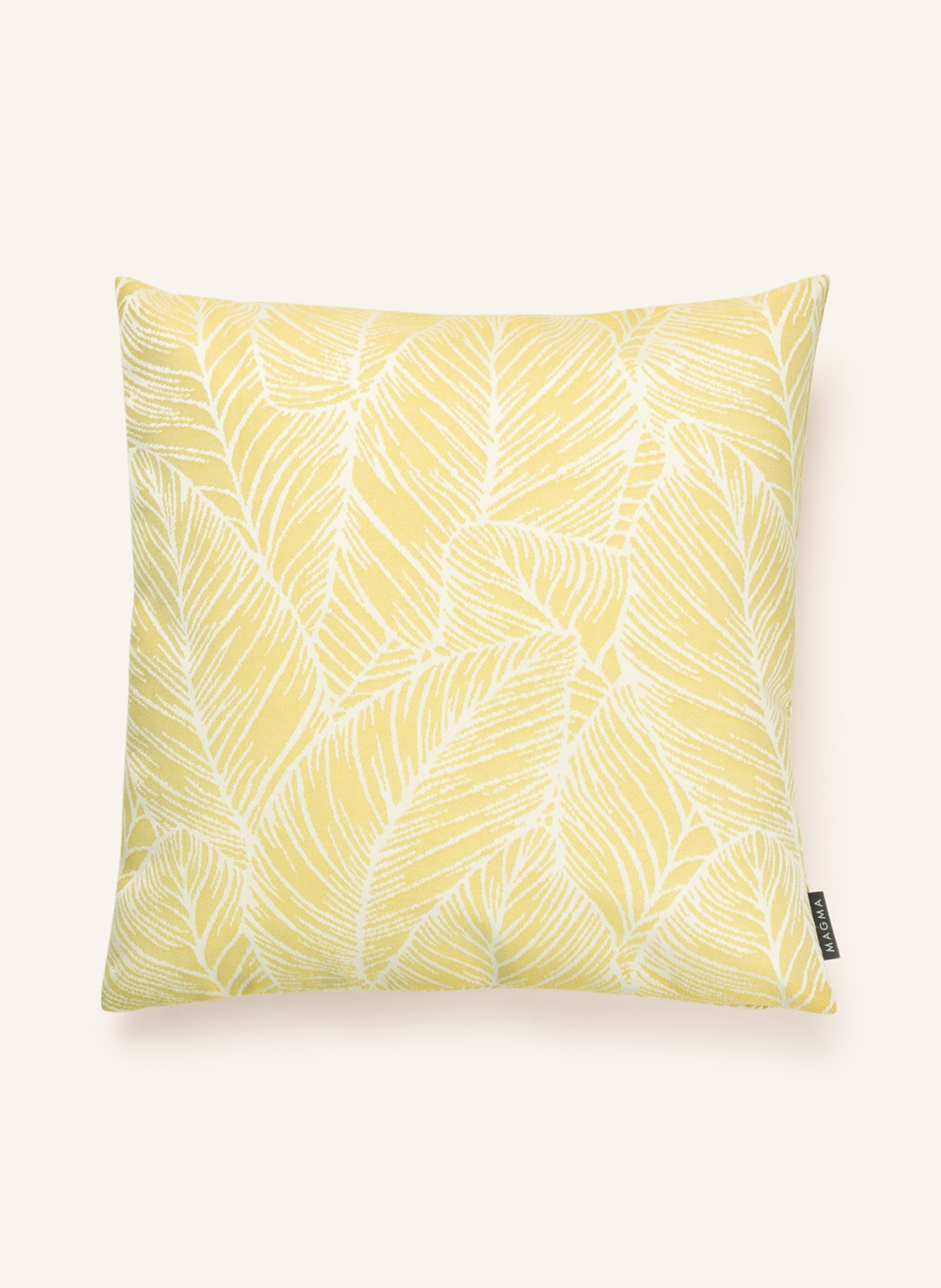 MAGMA Decorative cushion cover MADEIRA, Color: DARK YELLOW (Image 2)