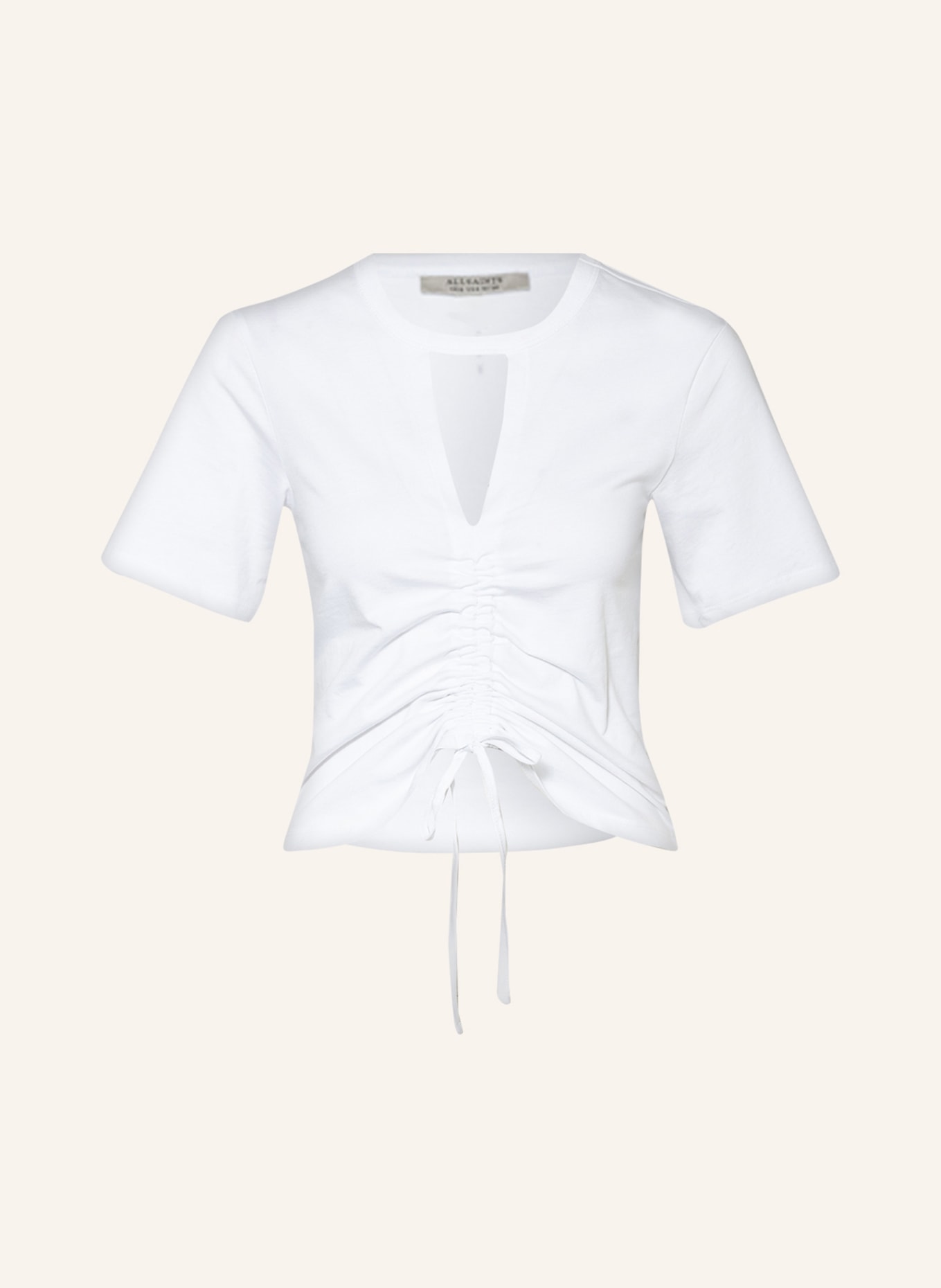 ALLSAINTS T-shirt GIGI, Color: WHITE (Image 1)