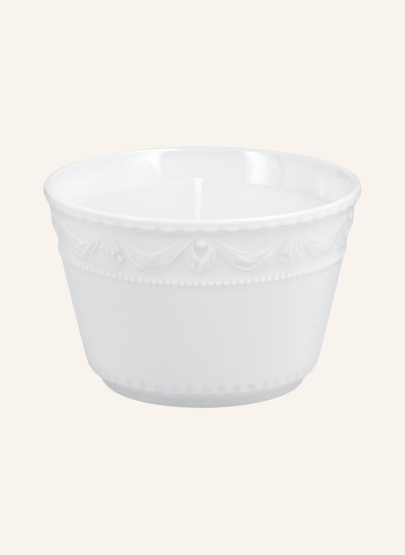 KPM Scented candle WEISS KURLAND, Color: WHITE (Image 1)