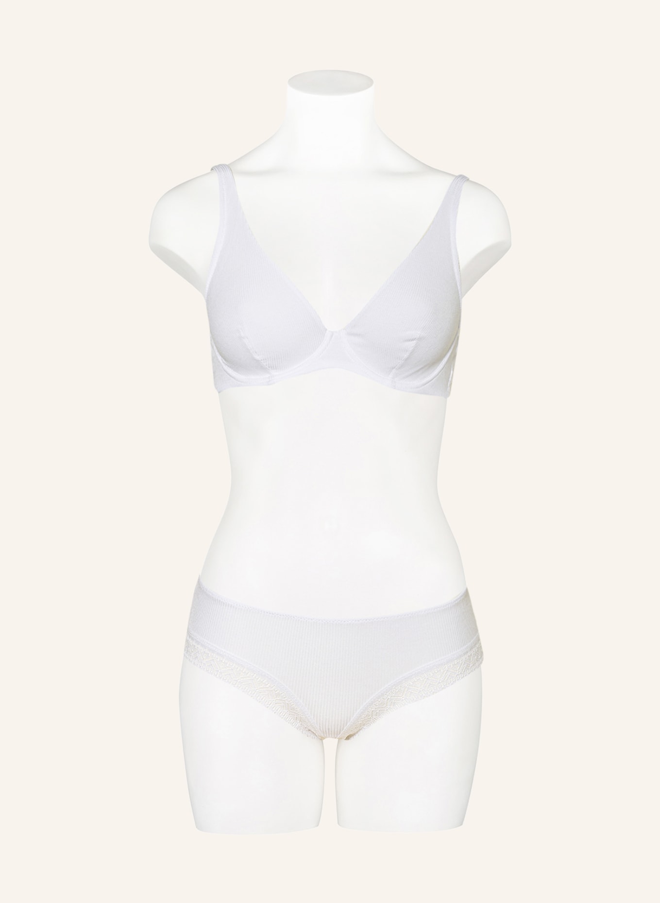 SIMONE PÉRÈLE Panty EUGÉNIE, Color: WHITE (Image 2)