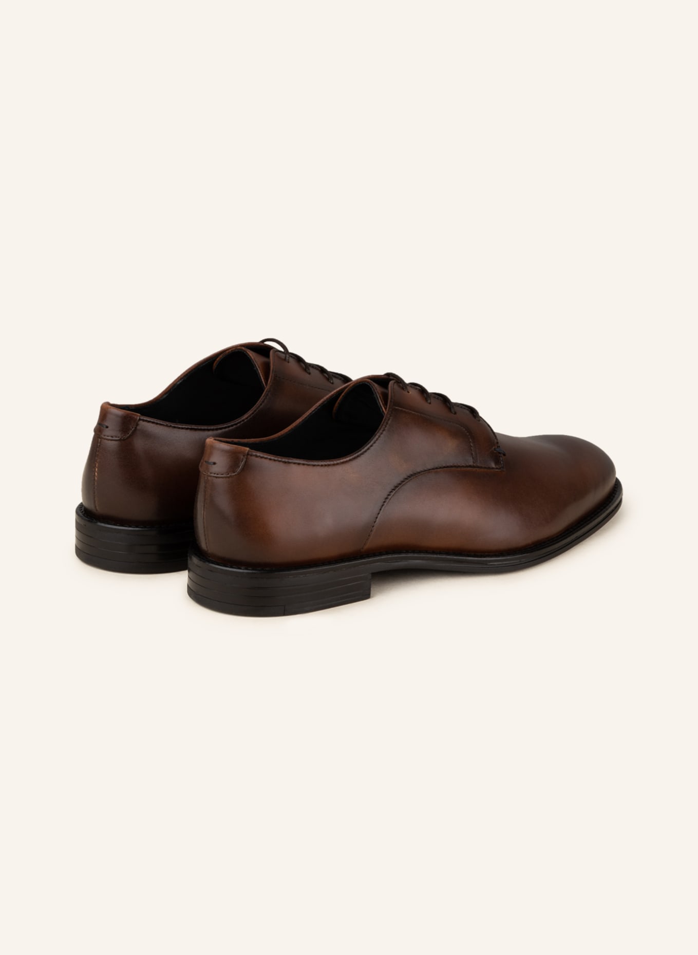 TIGER OF SWEDEN Buty sznurowane TRENT: BRĄZOWY