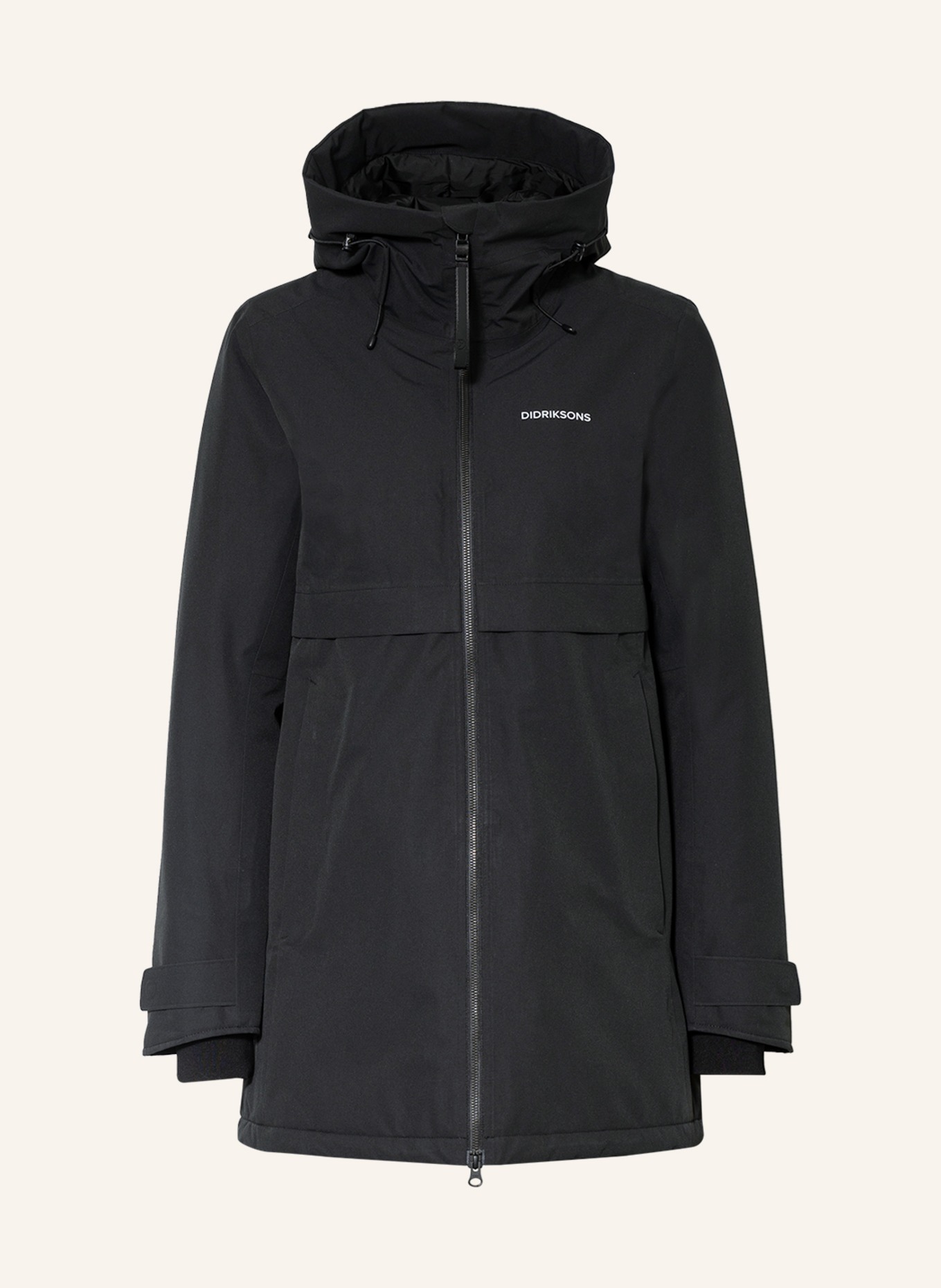 DIDRIKSONS Parka HELLE, Farbe: SCHWARZ (Bild 1)