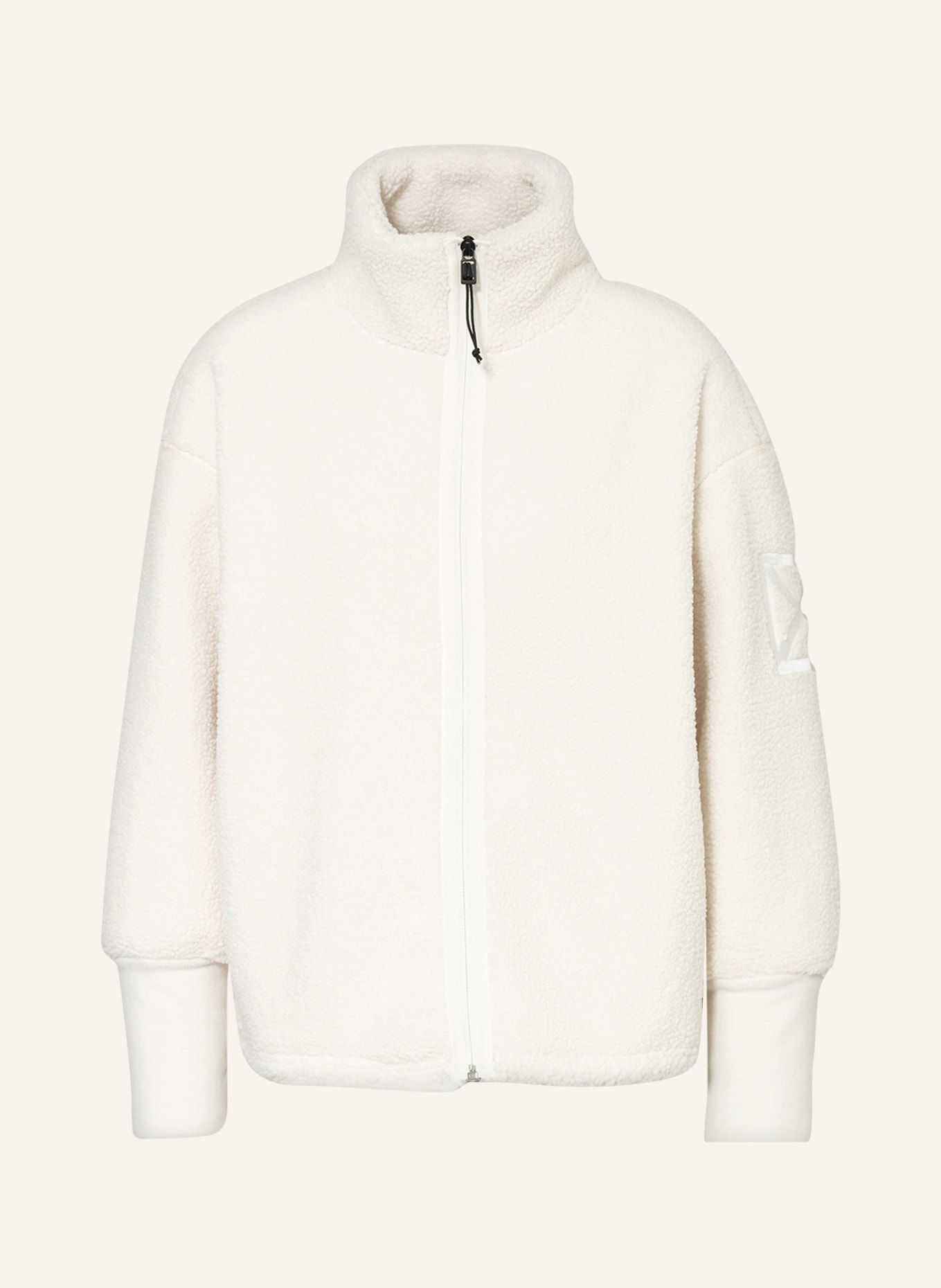 DIDRIKSONS Fleece jacket MELLA, Color: WHITE (Image 1)