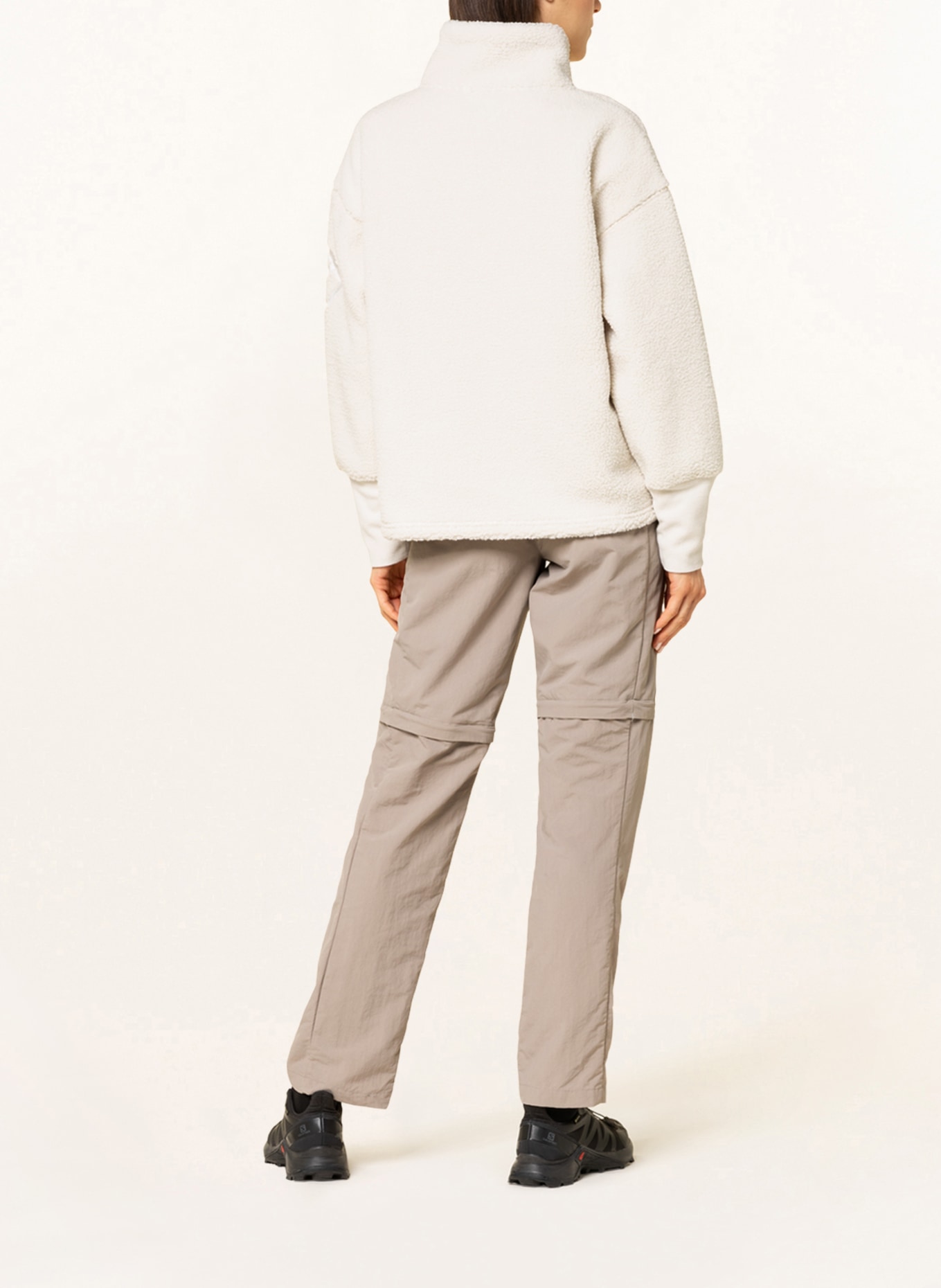 DIDRIKSONS Fleece jacket MELLA, Color: WHITE (Image 3)