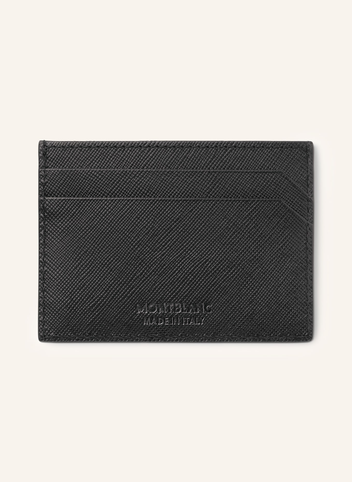 MONTBLANC Saffiano card case SARTORIAL, Color: BLACK (Image 2)