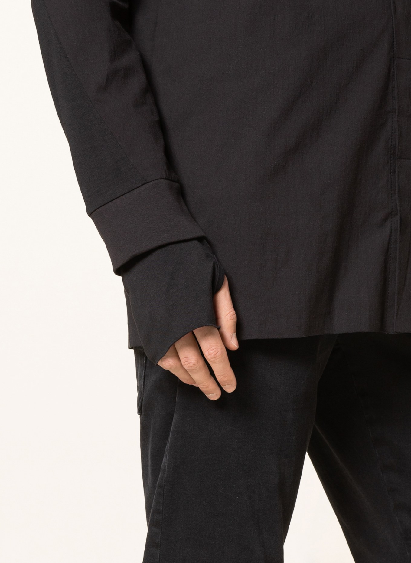 thom/krom Shirt slim fit, Color: BLACK (Image 5)