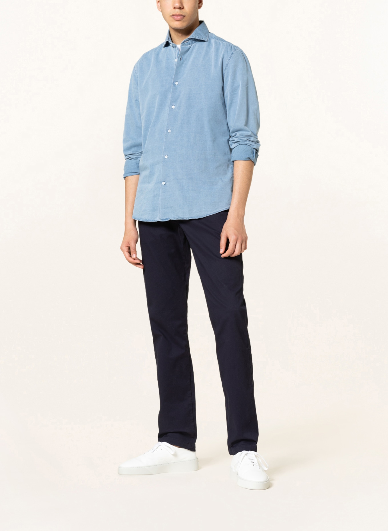REISS Shirt DRAPER regular fit, Color: LIGHT BLUE (Image 2)