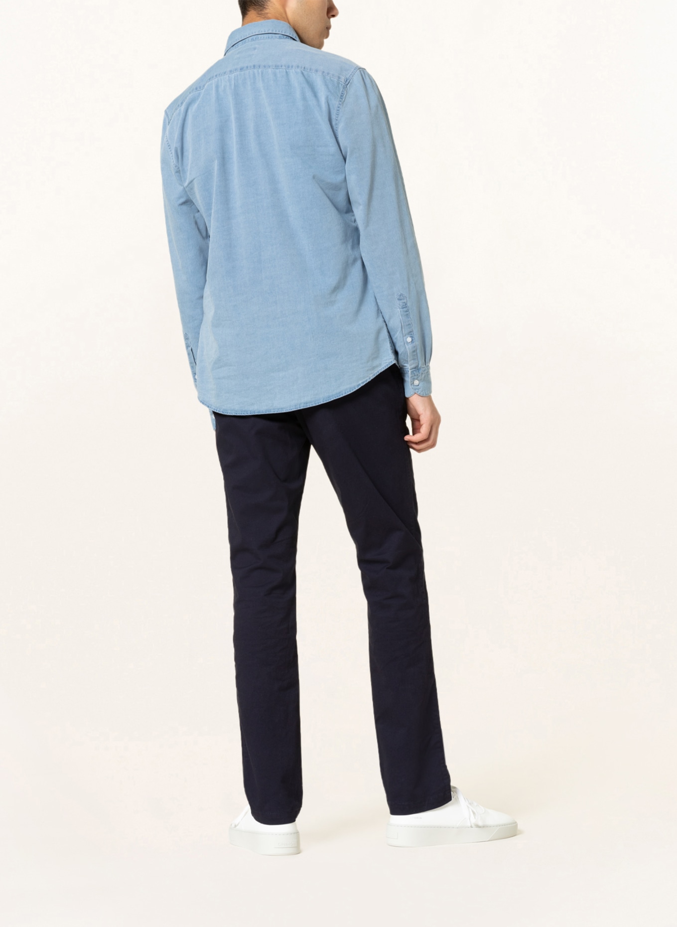 REISS Shirt DRAPER regular fit, Color: LIGHT BLUE (Image 3)