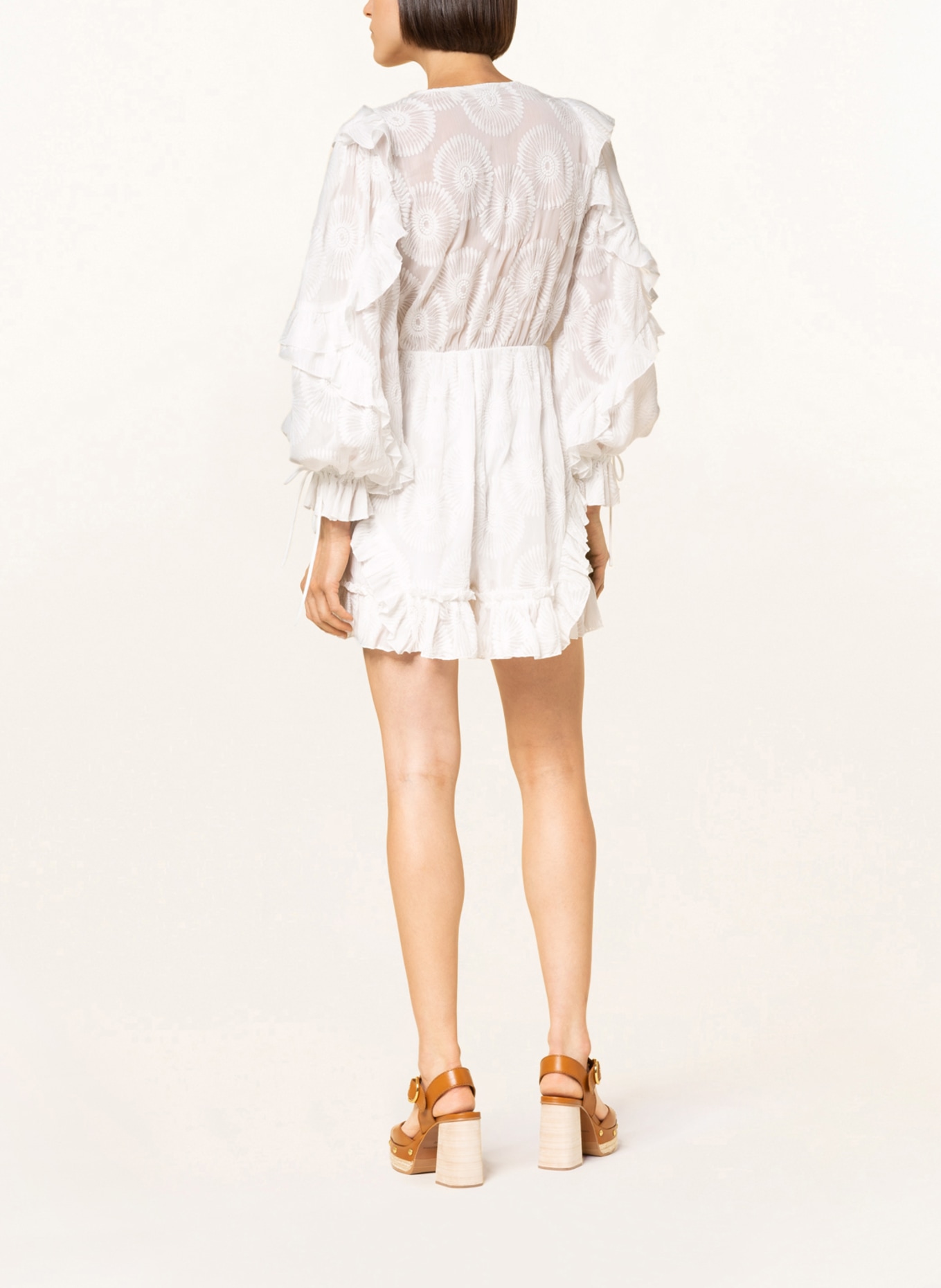 Ted baker clearance white embroidered dress