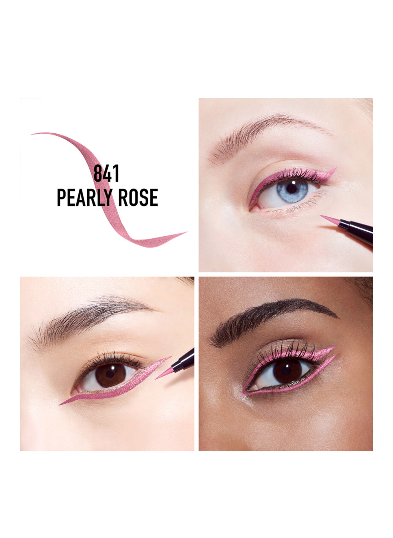 DIOR DIORSHOW ON STAGE LINER: 841 PEARLY ROSE