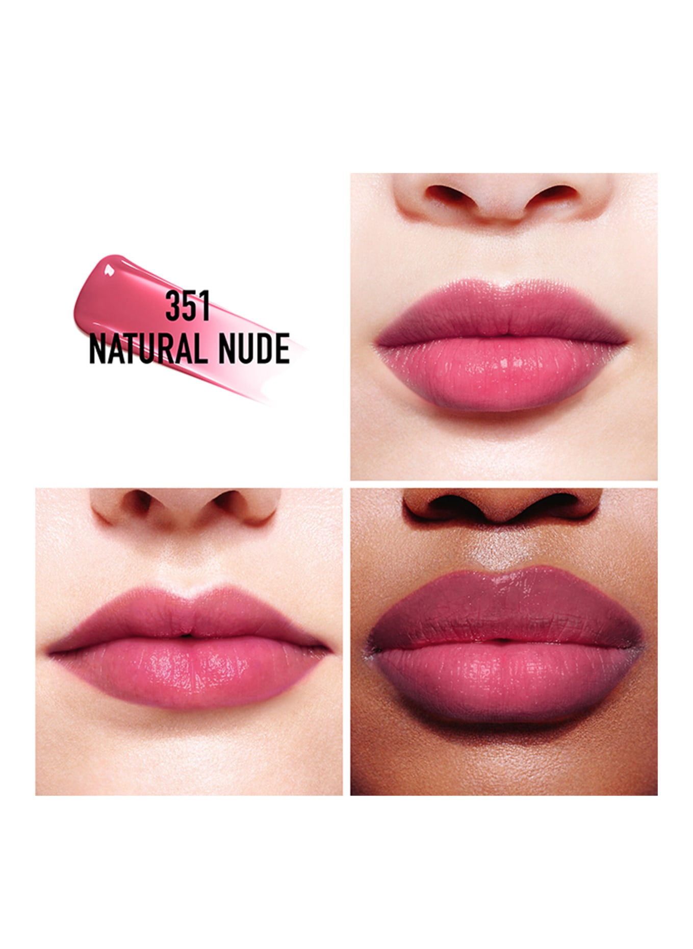 DIOR DIOR ADDICT LIP TINT: 351 NATURAL NUDE