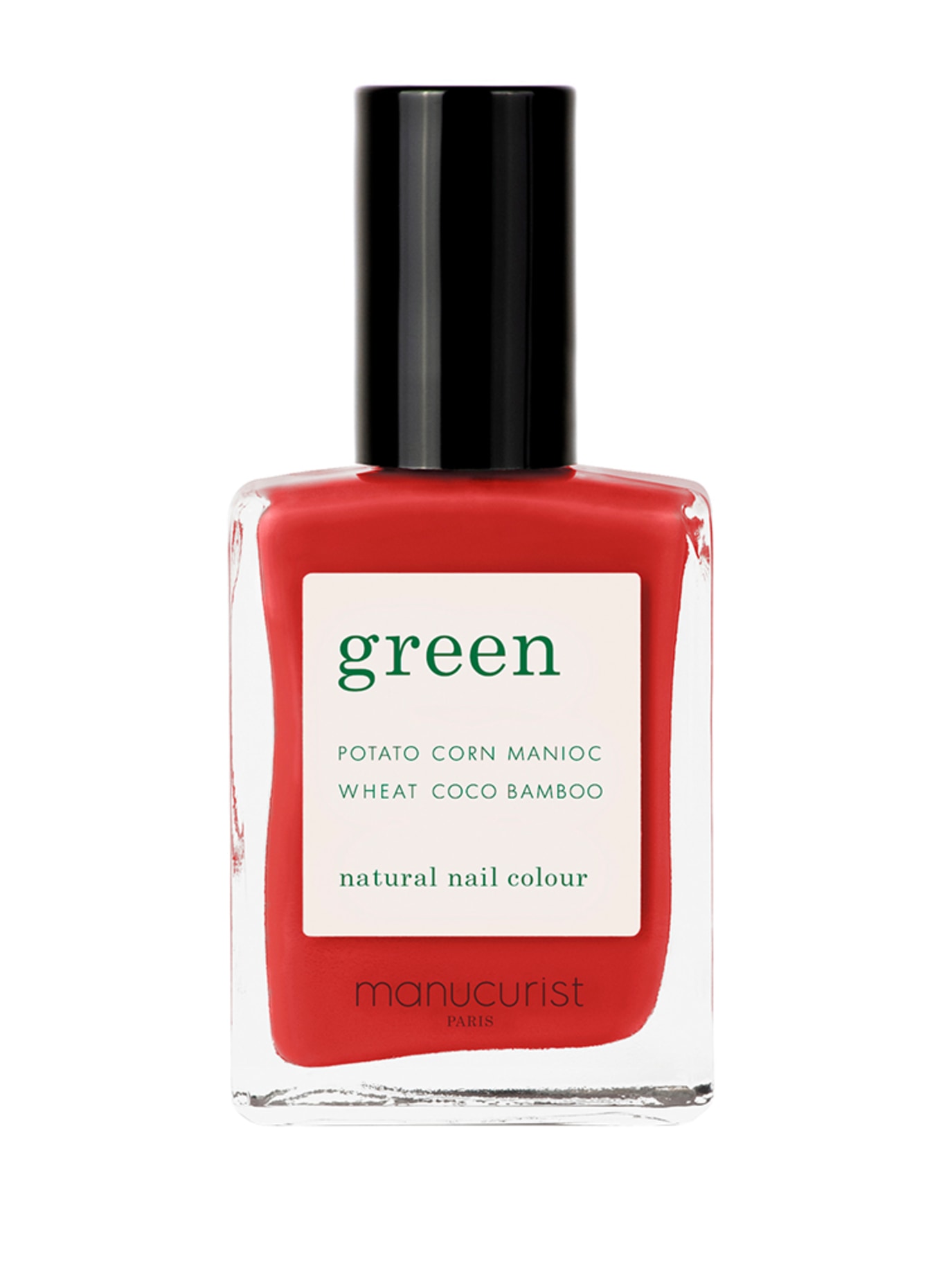 manucurist GREEN - NAIL LACQUER: POPPY RED