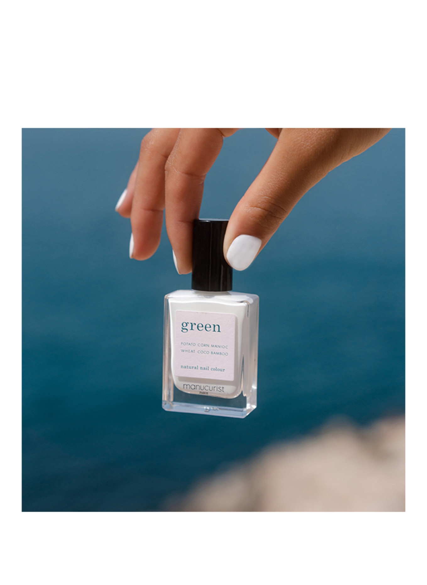 manucurist GREEN - NAIL LACQUER: MILKY WHITE