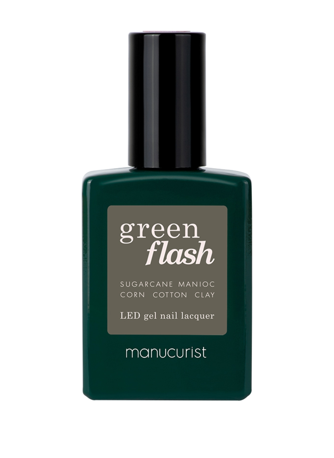 manucurist GREEN FLASH - LED NAIL LACQUER : KHAKI