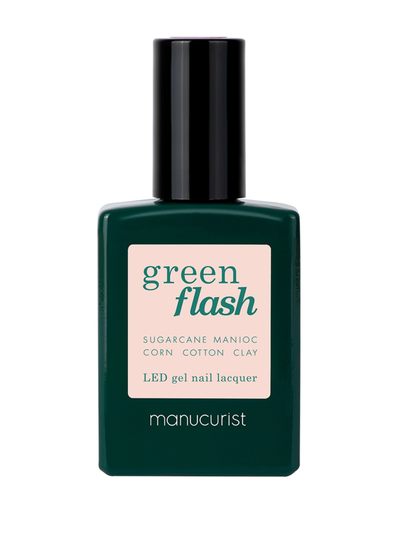 manucurist GREEN FLASH - LED NAIL LACQUER: PALE ROSE
