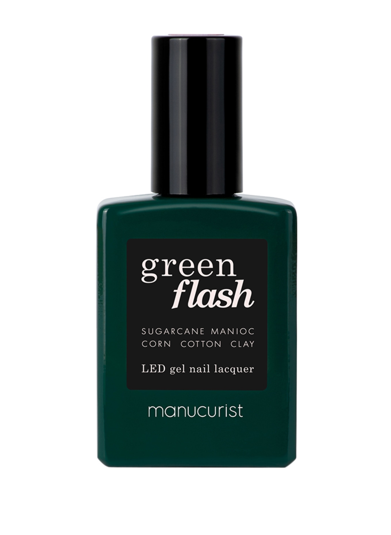 manucurist GREEN FLASH - LED NAIL LACQUER: LICORICE