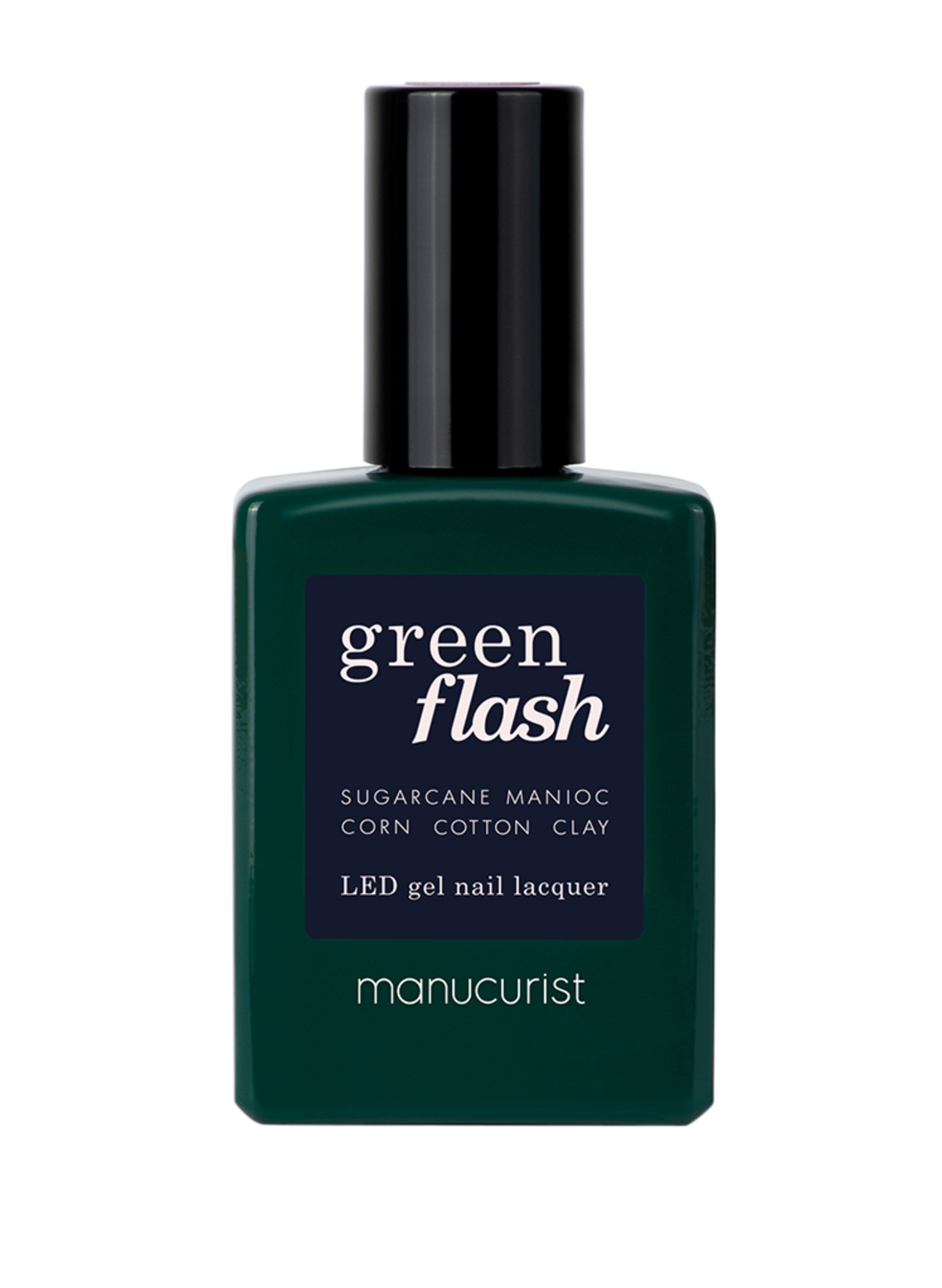 manucurist GREEN FLASH - LED NAIL LACQUER: DARK NIGHT