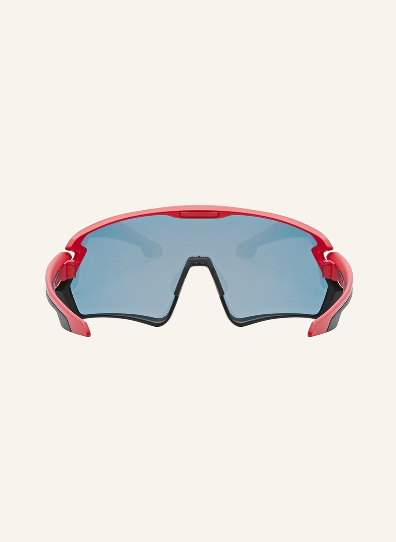 uvex Cycling glasses SPORTSTYLE 231, Color: 03202 - BLACK/ RED/ SILVER TRANSPARENT (Image 4)
