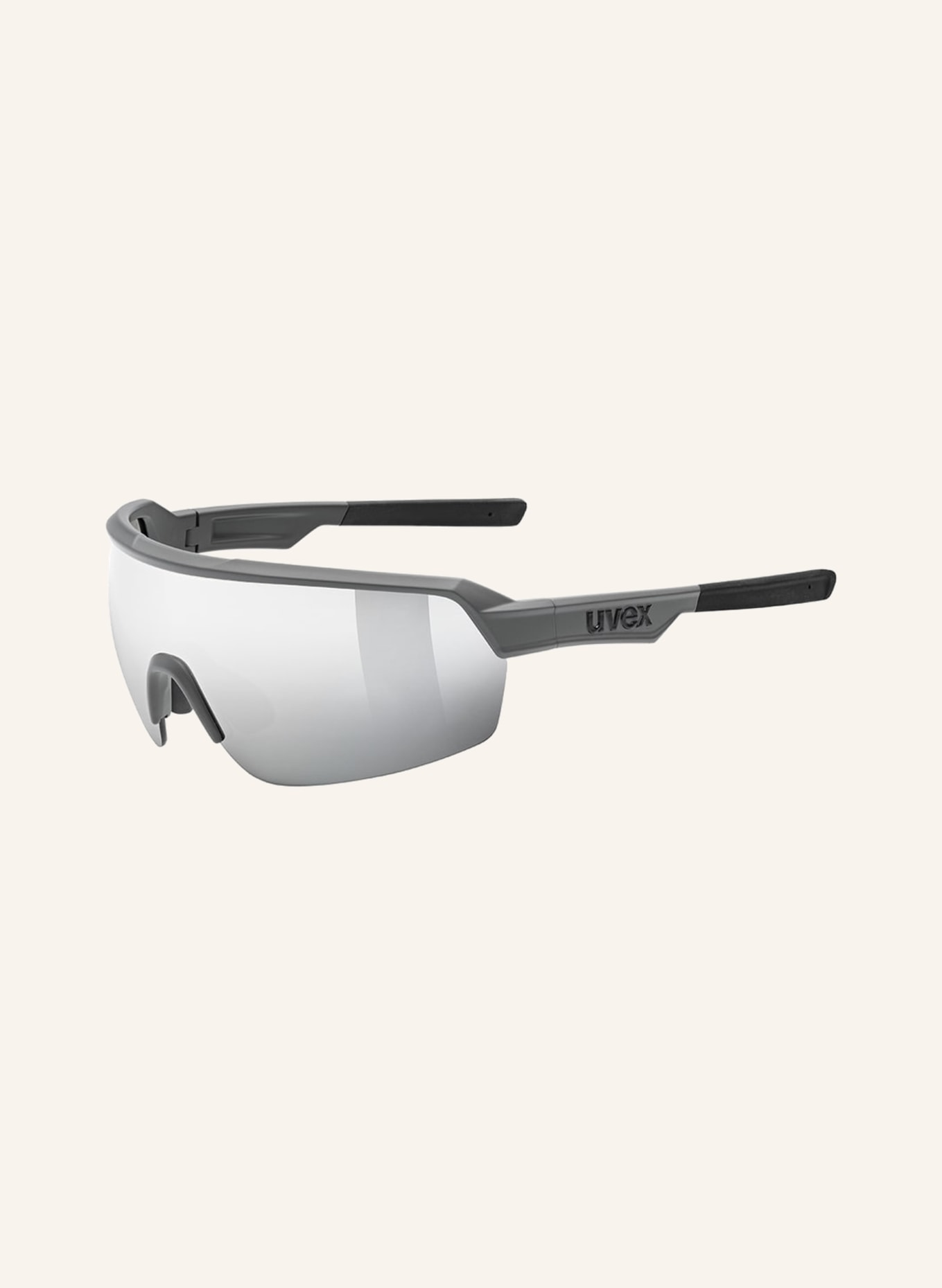 uvex Cycling glasses SPORTSTYLE 227, Color: 00738 - DARK GREY/ SILVER MIRRORED (Image 1)