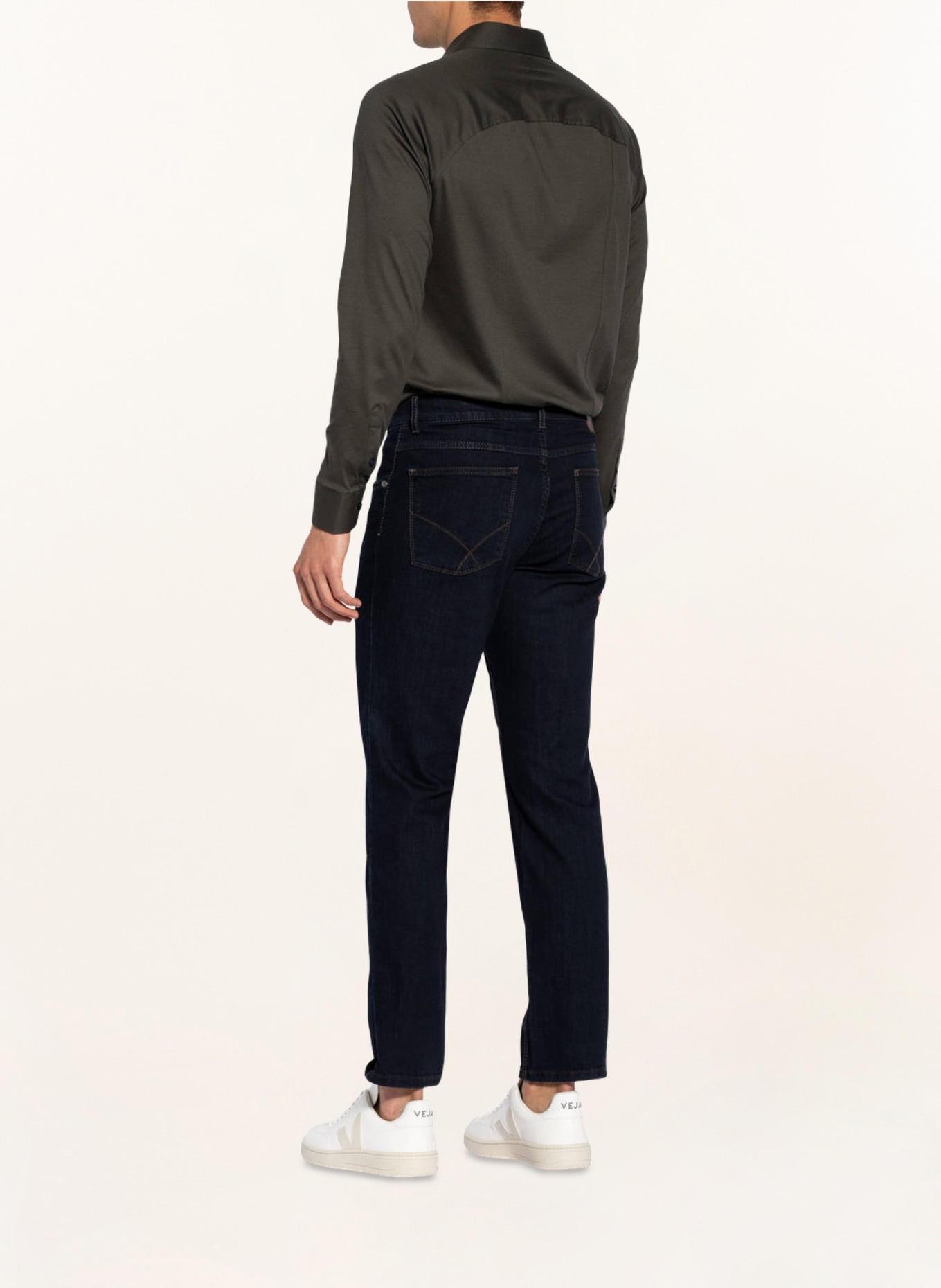 DESOTO Jerseyhemd Slim Fit: DUNKELGRAU (Bild 3)