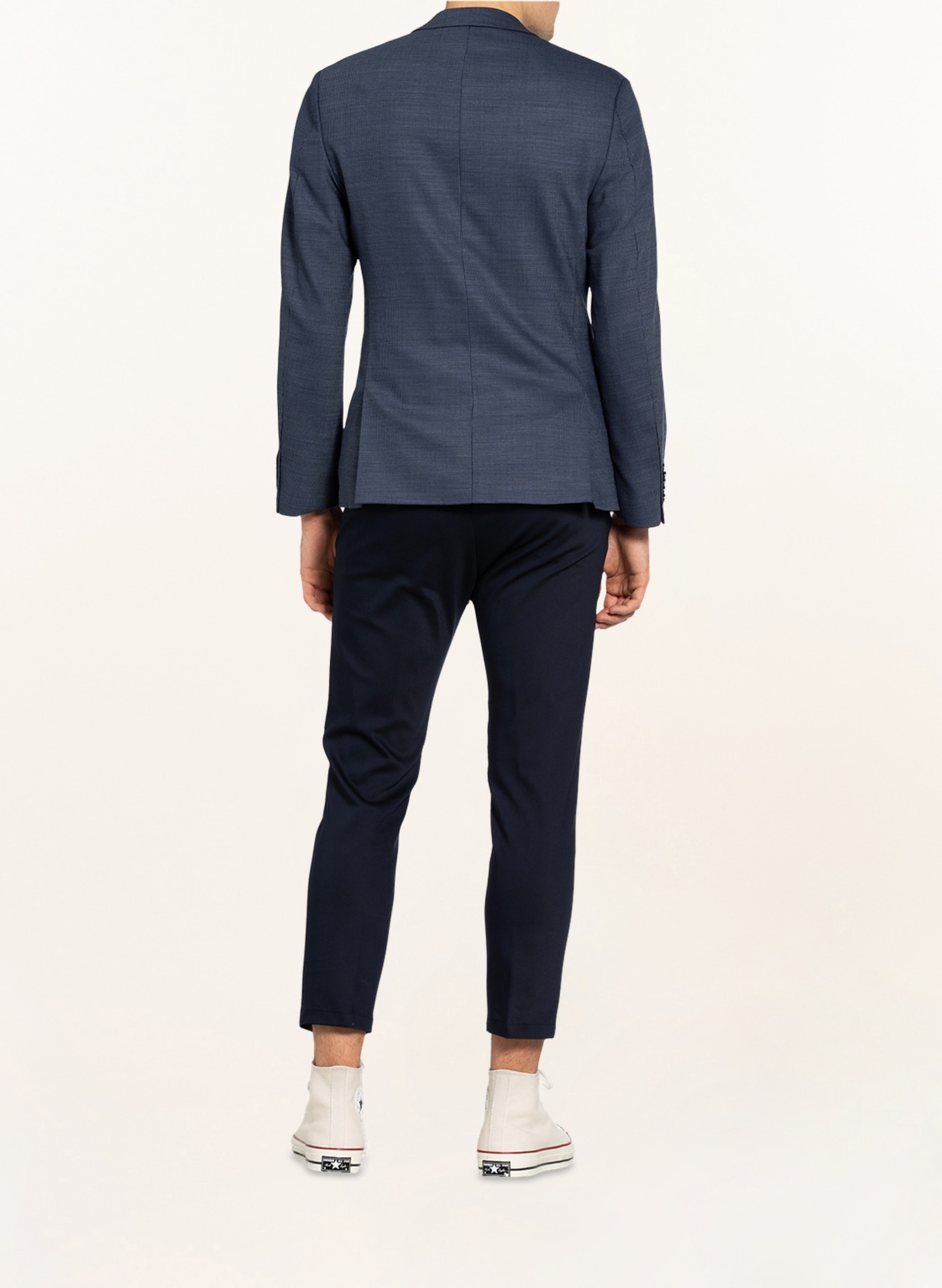 DRYKORN Spodnie garniturowe JEGER w stylu dresowym extra slim fit, Kolor: CIEMNONIEBIESKI (Obrazek 3)