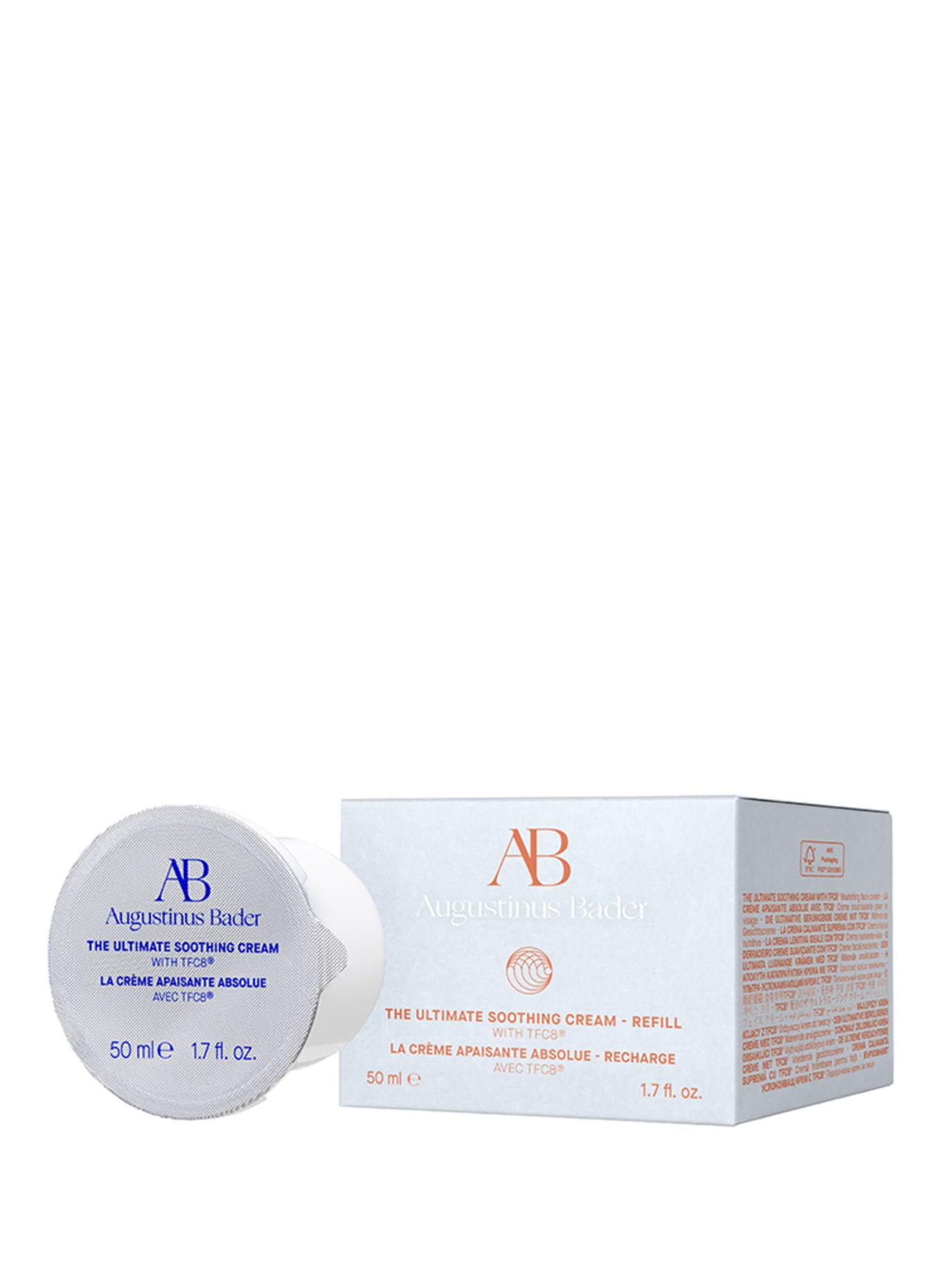 Augustinus Bader THE ULTIMATE SOOTHING CREAM REFILL (Obrázek 2)