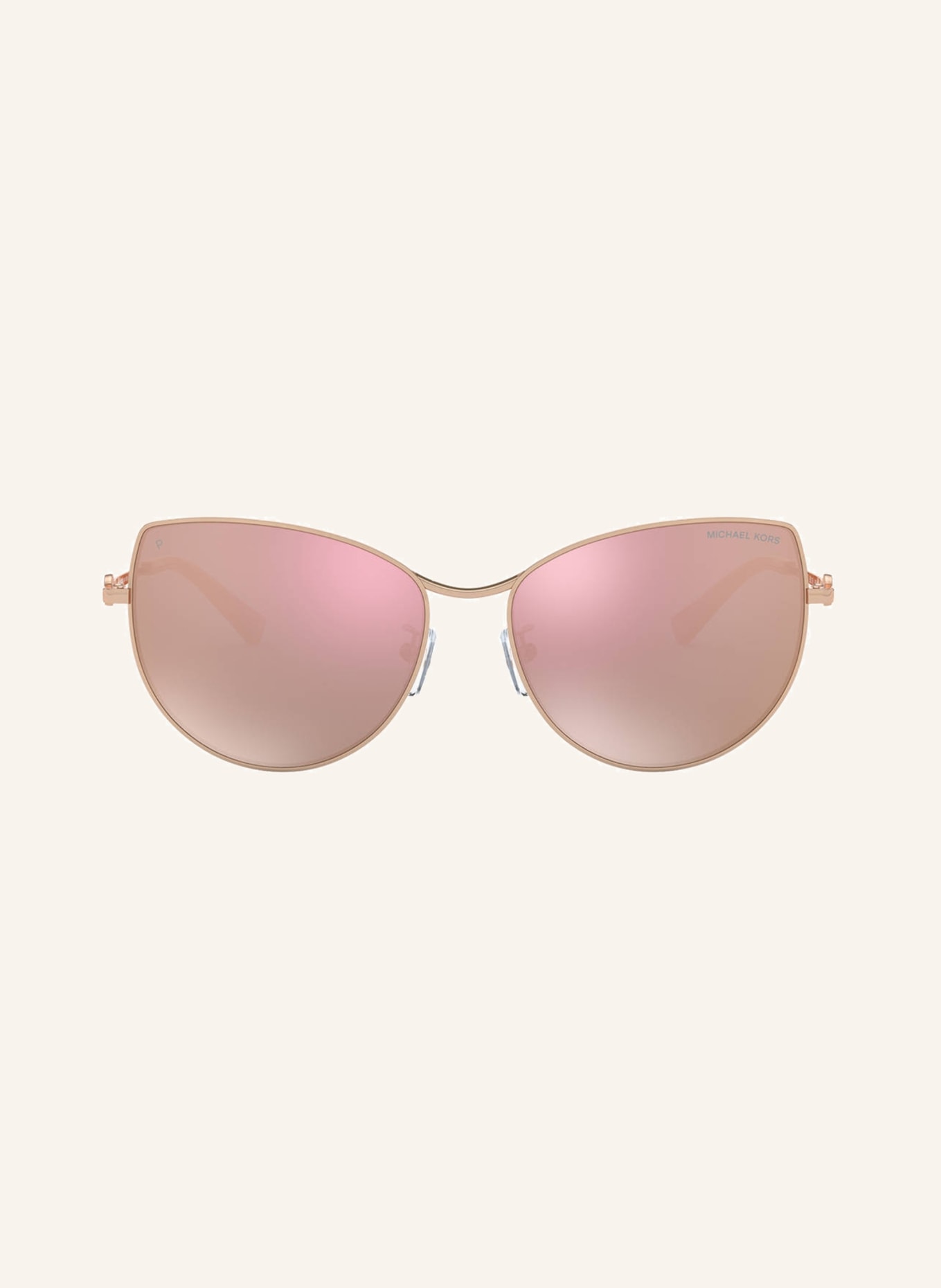 MICHAEL KORS Sunglasses MK1062 LA PAZ, Color: 1108M5 - ROSE/ ROSE POLARIZED (Image 2)